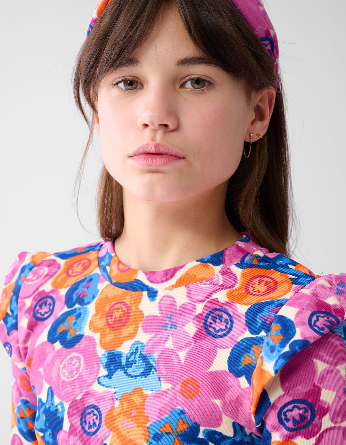 Bedrucktes R&uuml;schentop Hellrosa SHOEBY GIRLS