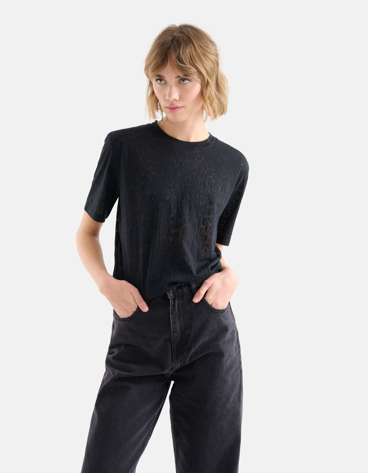 T-Shirt Burn Out SHOEBY WOMEN