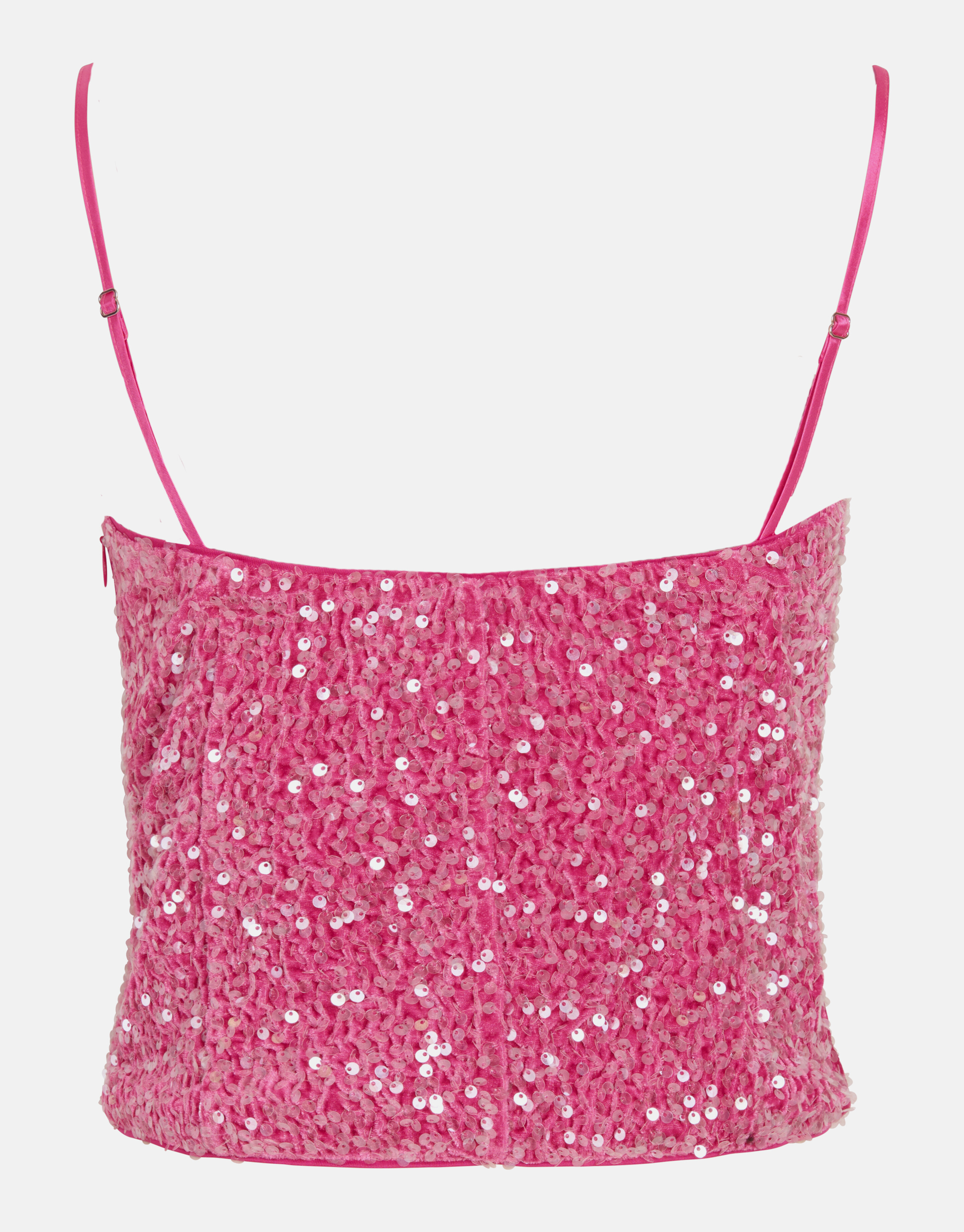 Pailletten-Top Rosa von Lizzy SHOEBY WOMEN