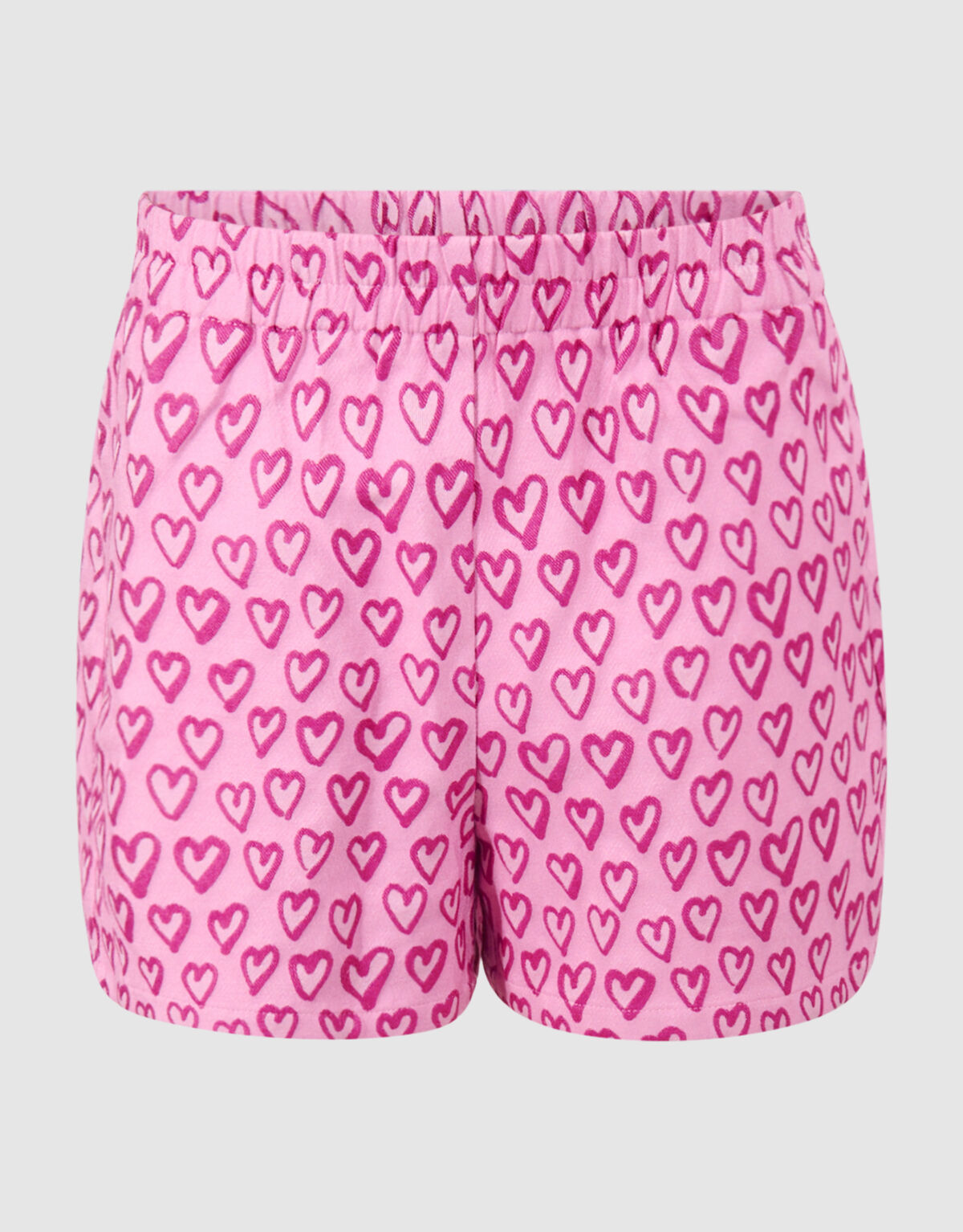 Herz-Stickerei kurz rosa SHOEBY GIRLS