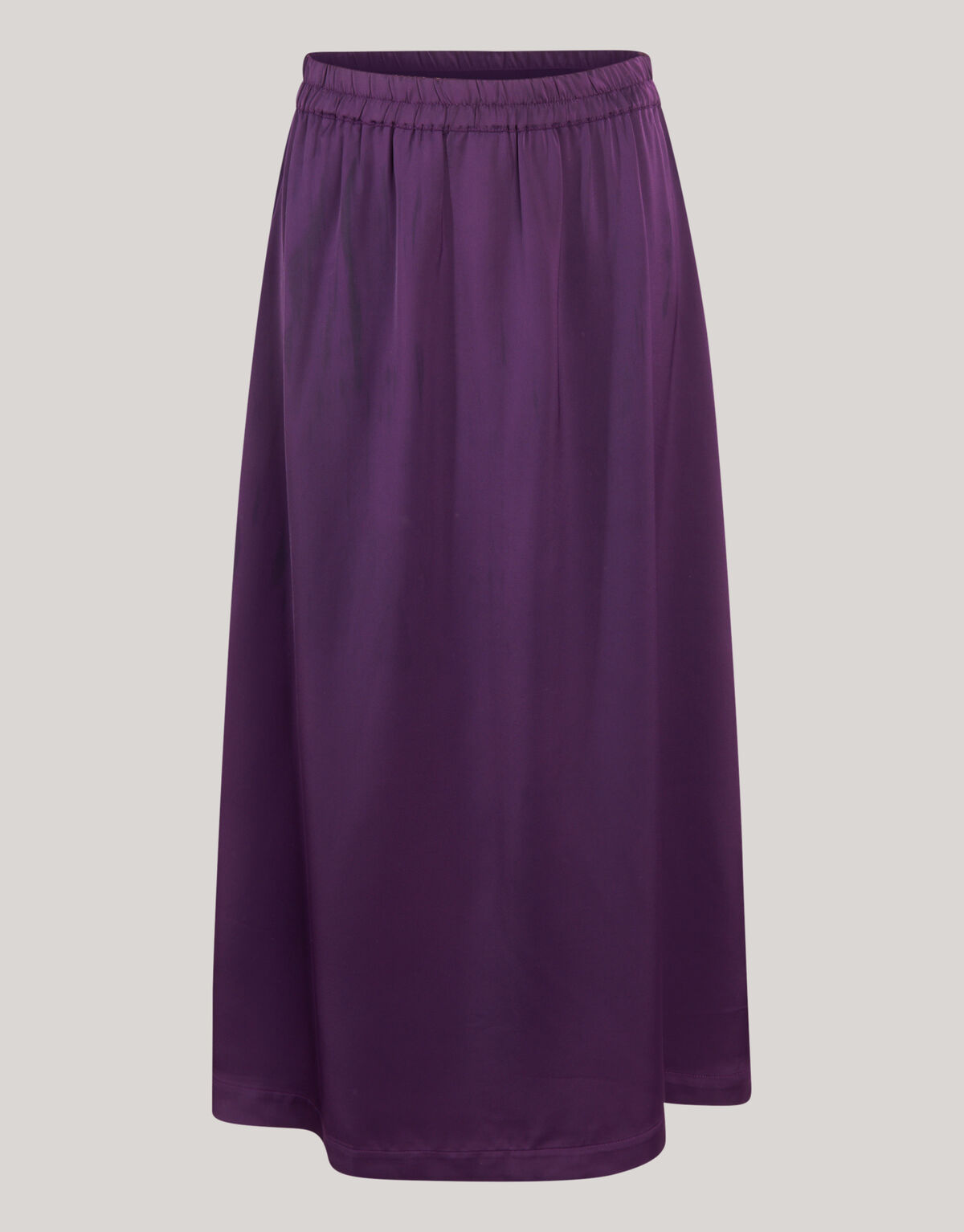 Satin Maxirock Dunkel Lila SHOEBY WOMEN