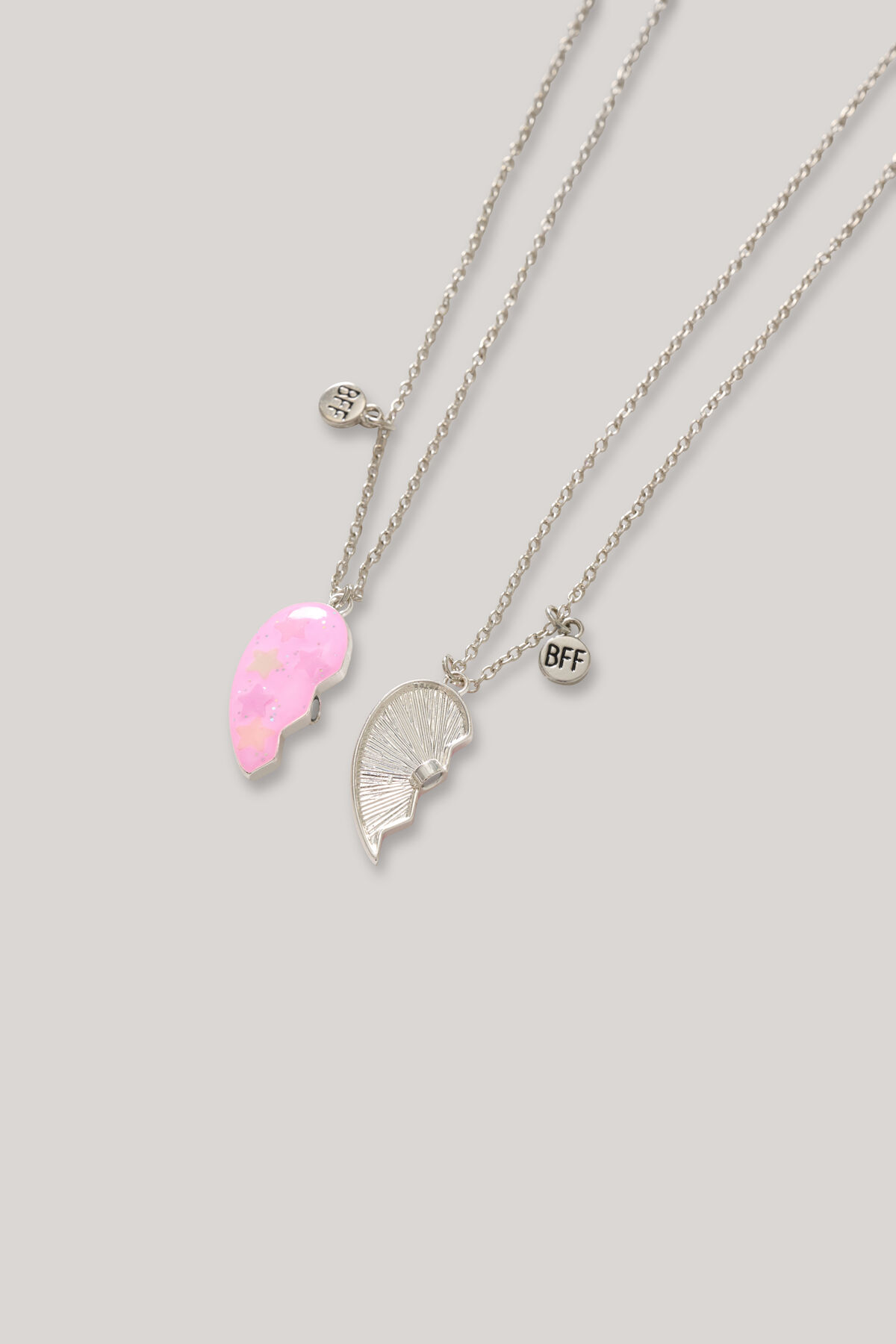 Bff Herz Stern Halskette Rosa SHOEBY ACCESSOIRES