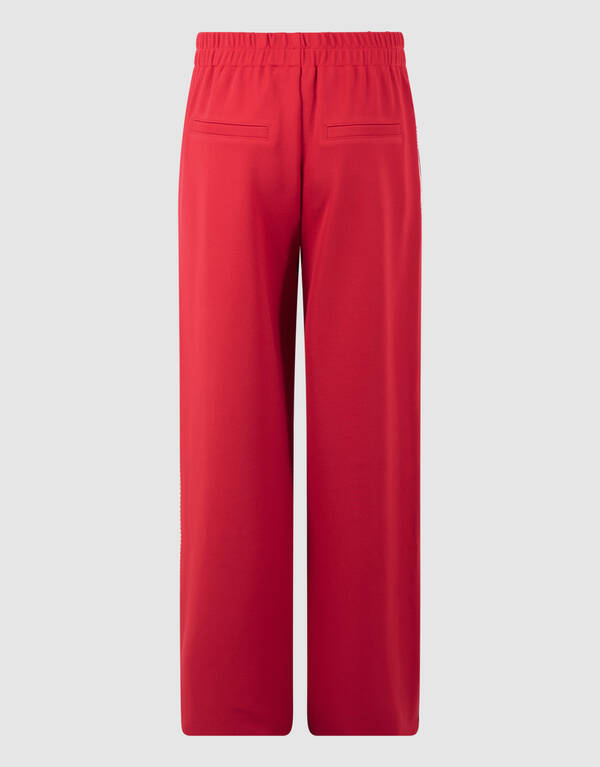 Hose mit weitem Bein und Streifenmuster Rot SHOEBY GIRLS