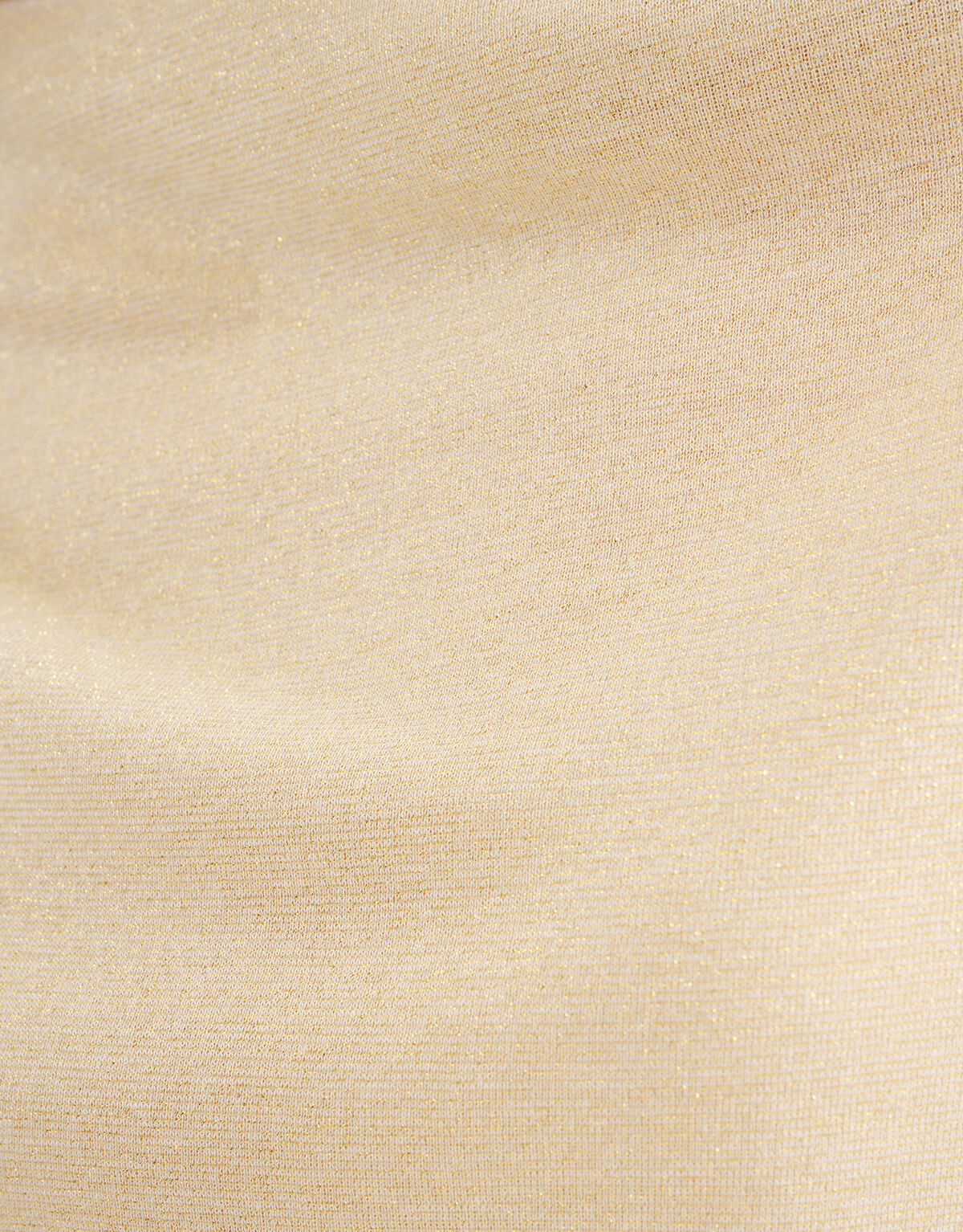 Gedrapeerde Glitter Top Goud SHOEBY WOMEN