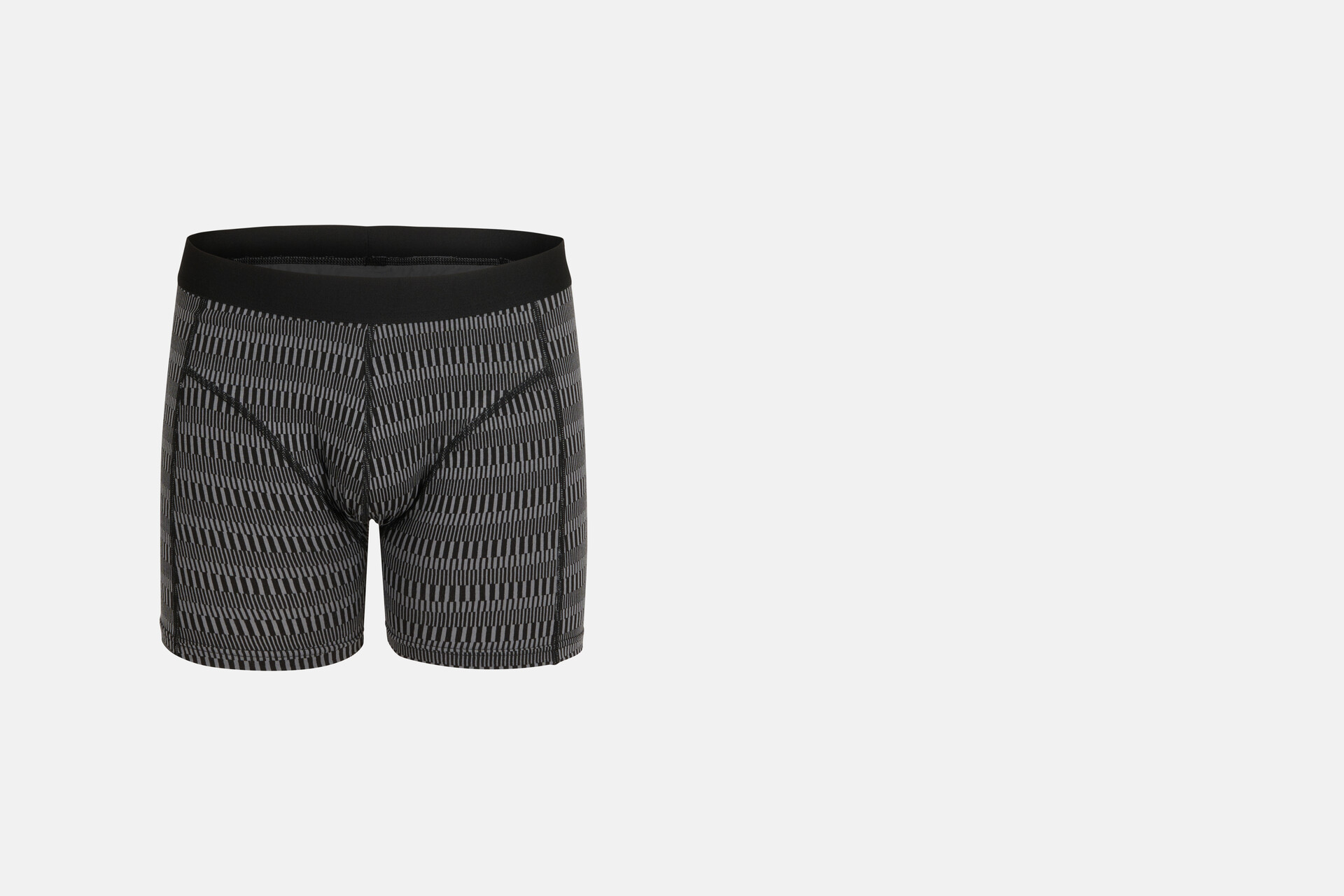 Gestreifte Boxershorts Grau SHOEBY ACCESSOIRES