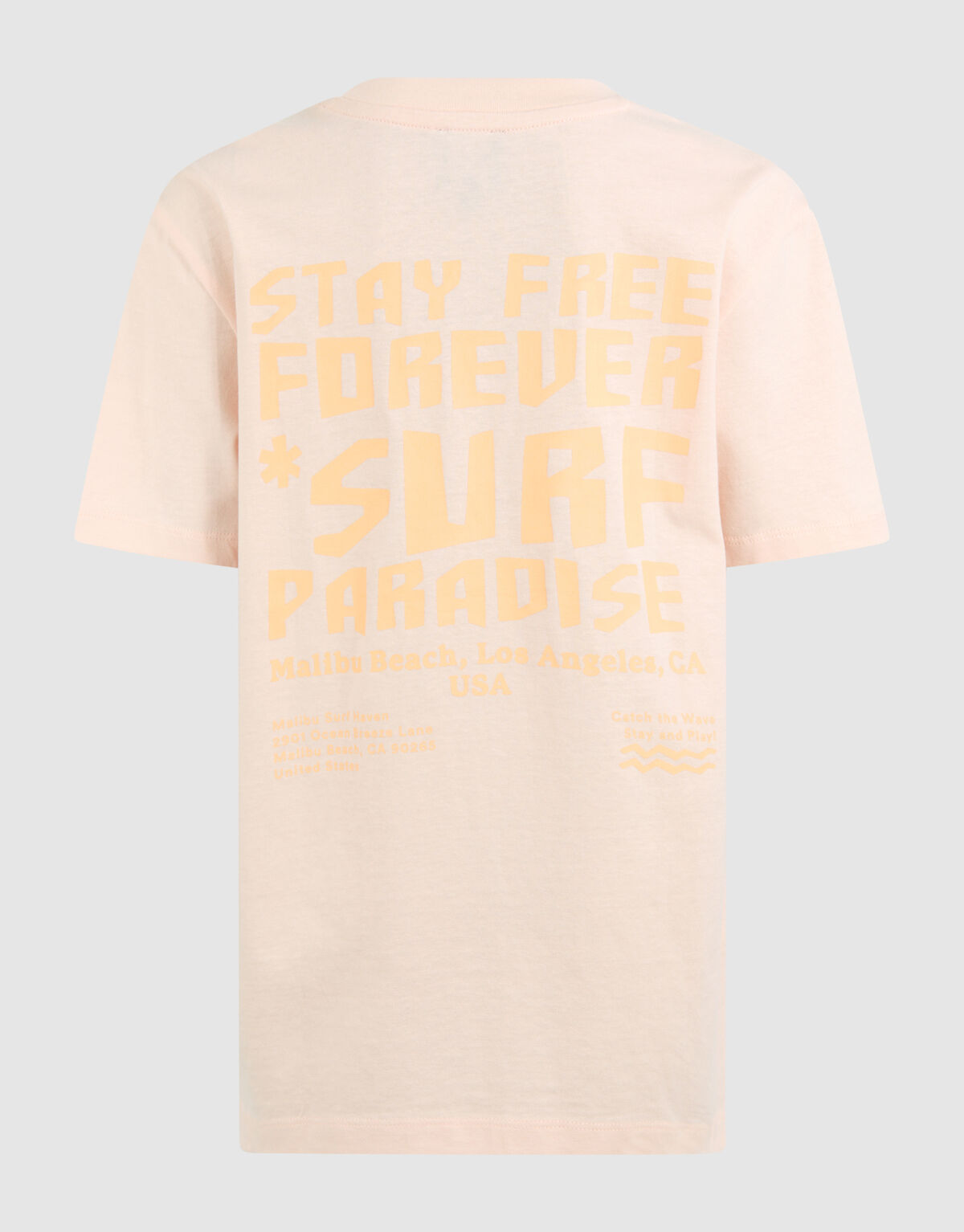 Paradies Kunstwerk T-shirt Hell Orange SHOEBY BOYS