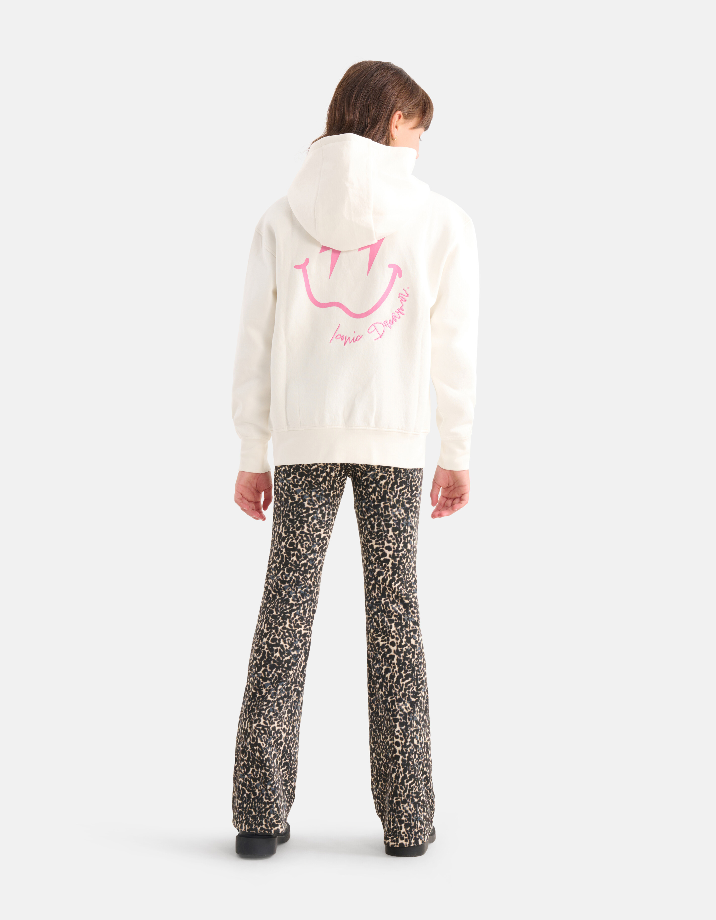 Artwork Hoodie Off White SHOEBY GIRLS