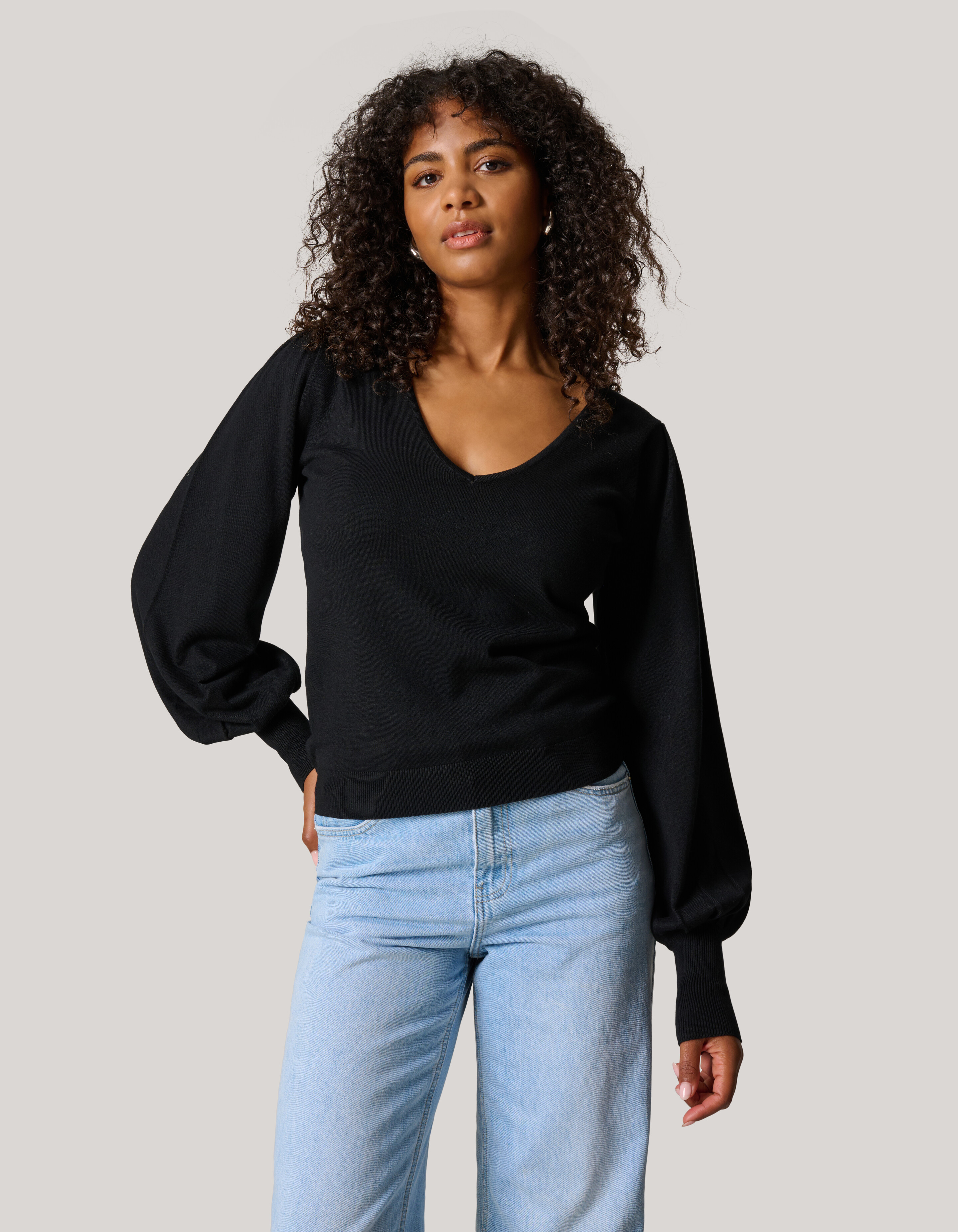 Strickpullover Schwarz SHOEBY WOMEN