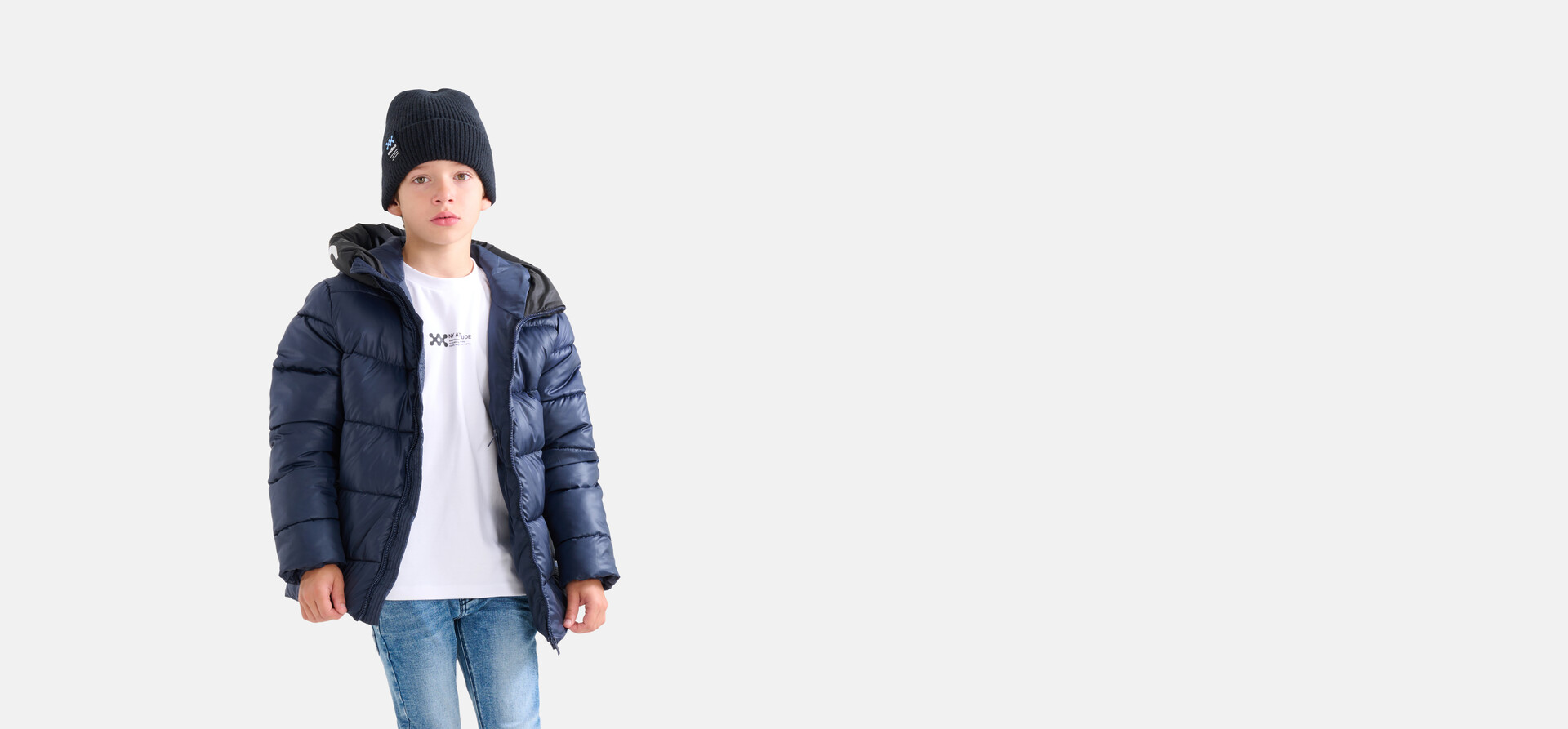 Bedruckte Jacke Blau SHOEBY BOYS