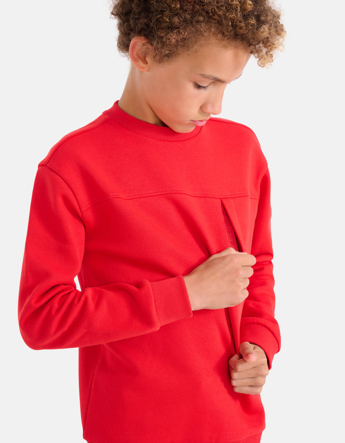 Taschenpullover Rot SHOEBY BOYS