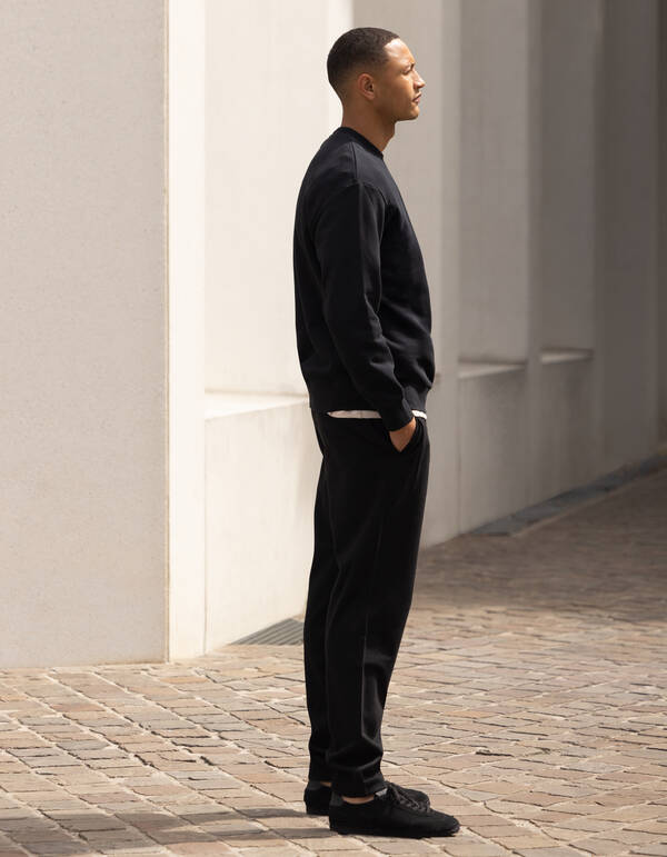 Mixed Sweater Schwarz SHOEBY MEN