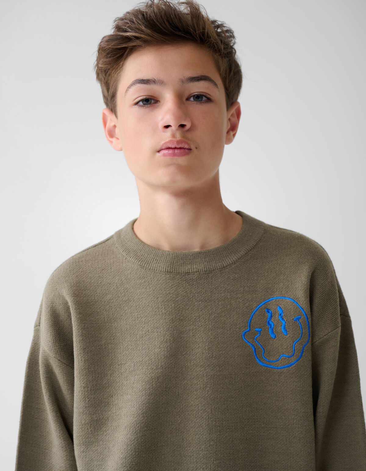 Skate Pullover Khaki SHOEBY BOYS