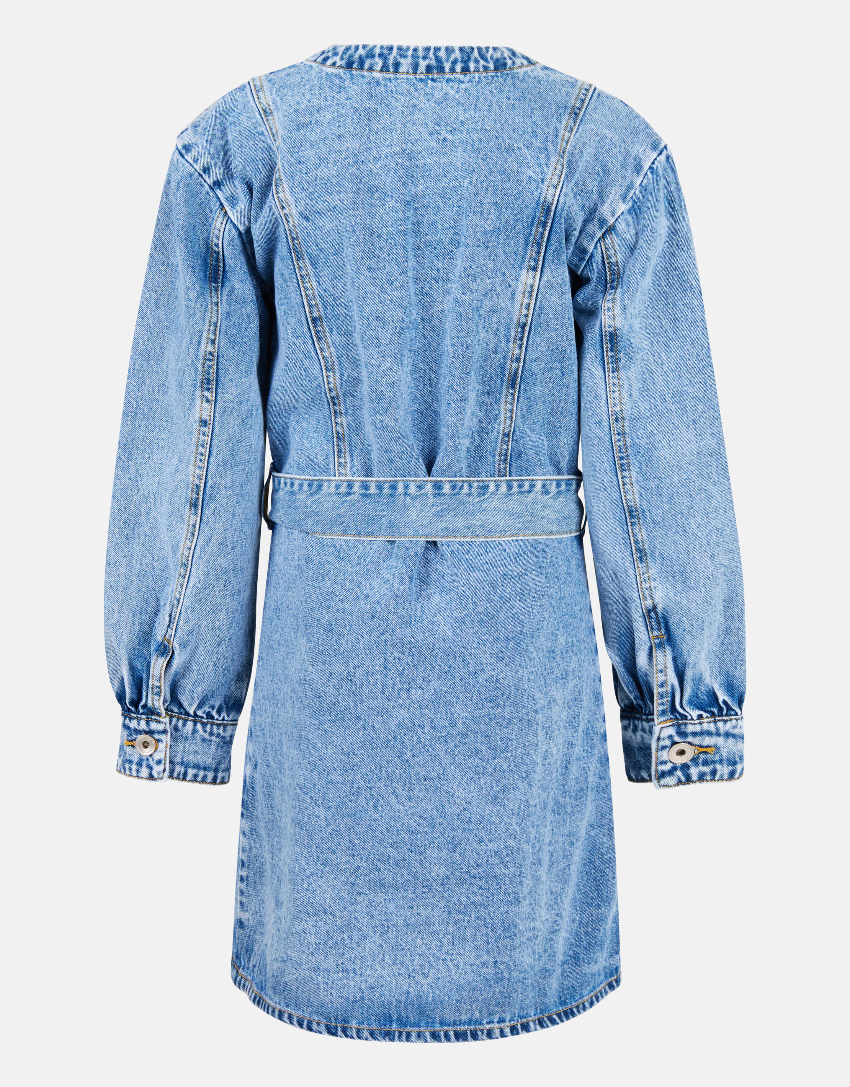 Wickelkleid aus Denim gebleicht SHOEBY GIRLS