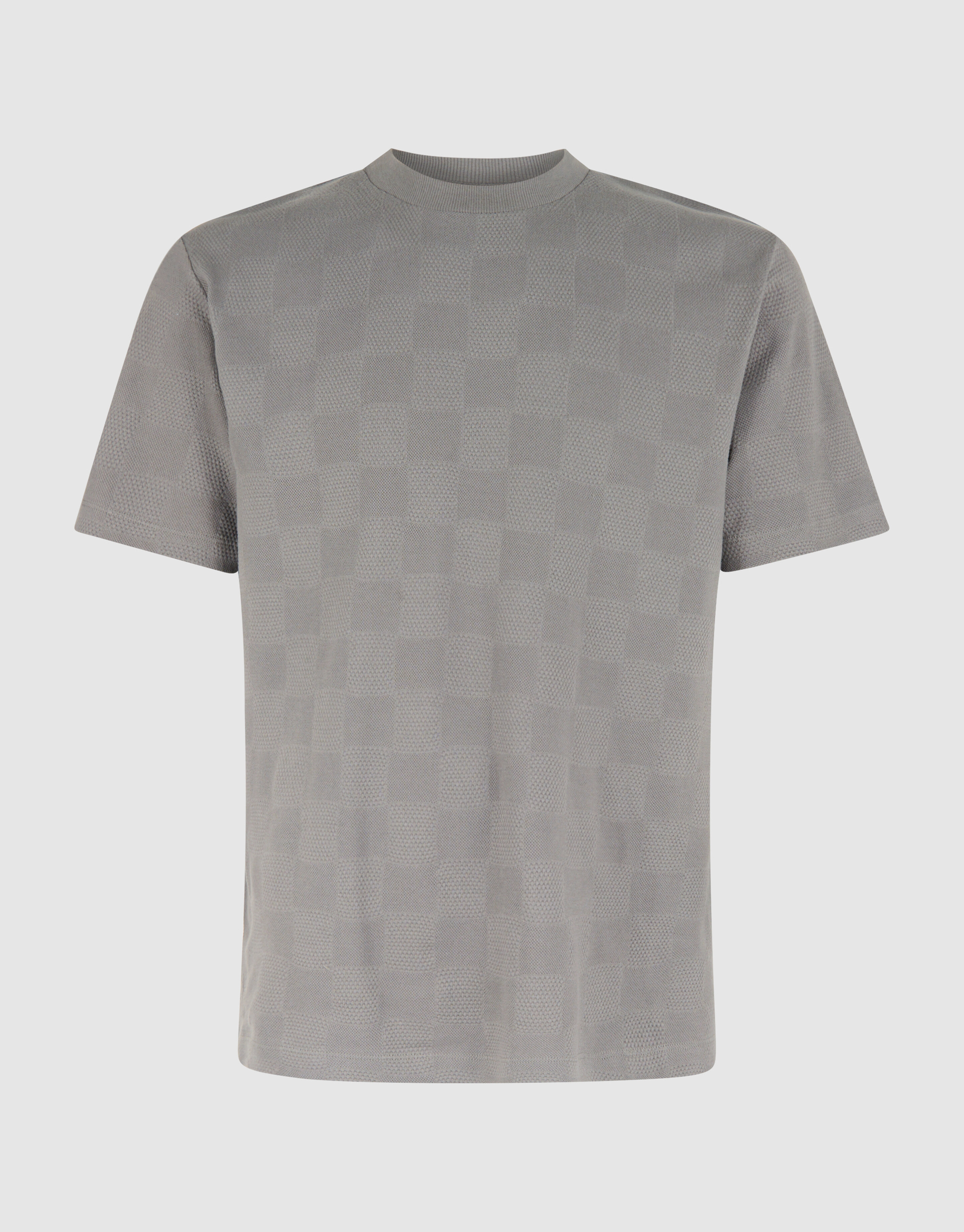 Patchwork-T-Shirt Dunkelgrün SHOEBY MEN