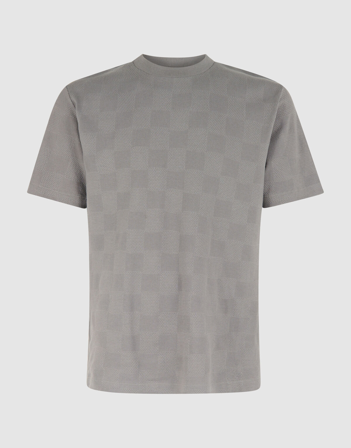 Patchwork-T-Shirt Dunkelgrün SHOEBY MEN