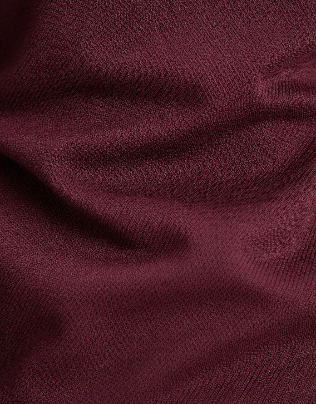 Strukturiertes T-shirt Dunkelrot SHOEBY MEN