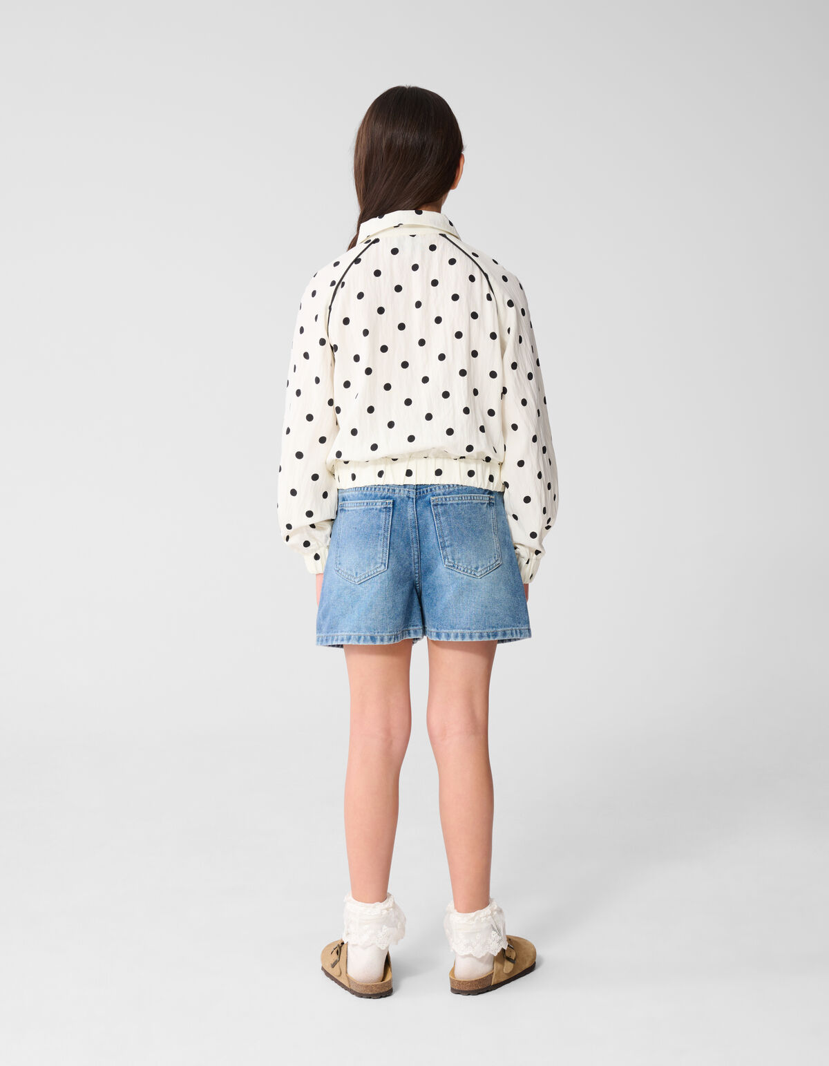 Polkadot Jack Gebrochenes Wei&szlig; SHOEBY GIRLS