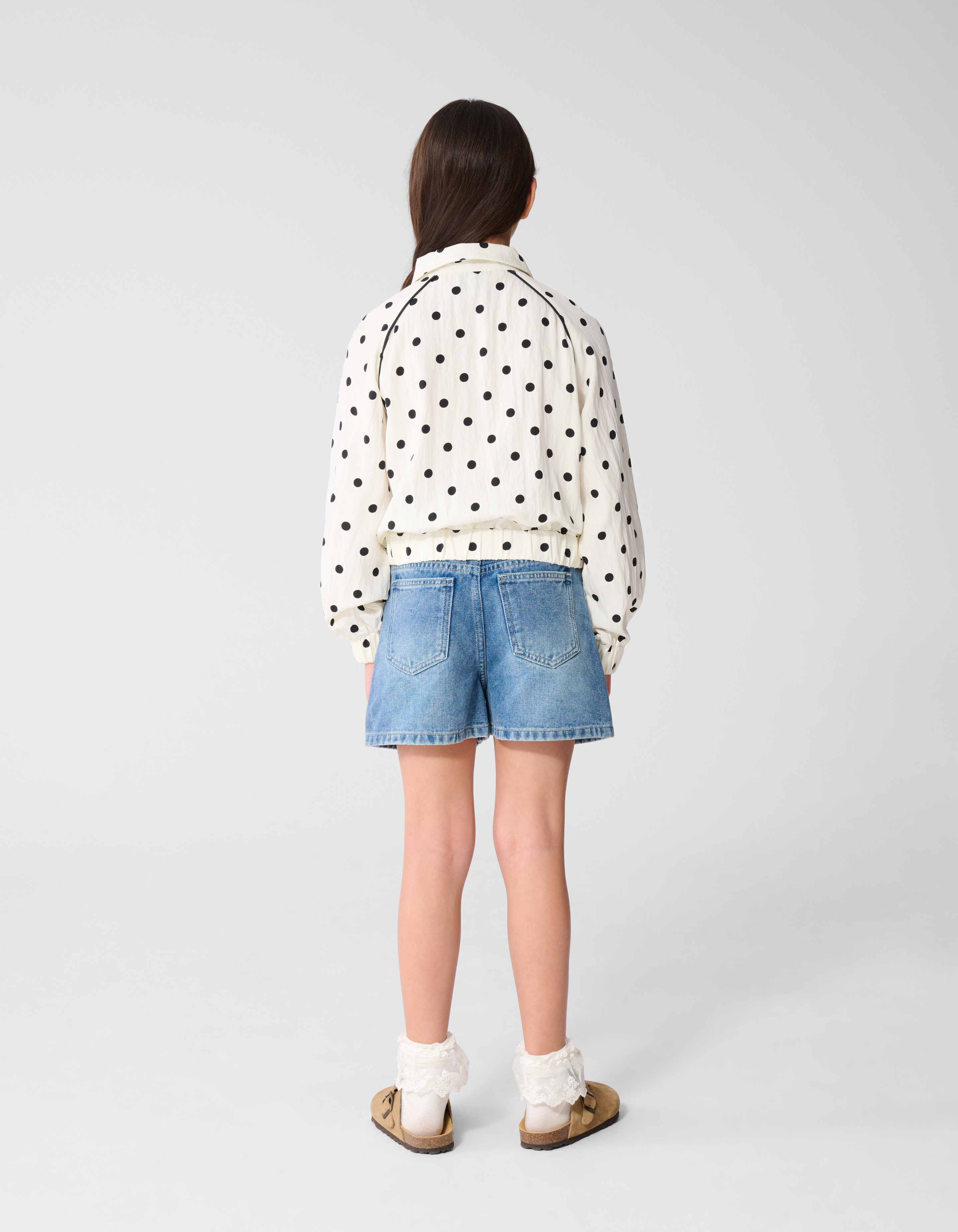 Polkadot Jack Gebrochenes Wei&szlig; SHOEBY GIRLS