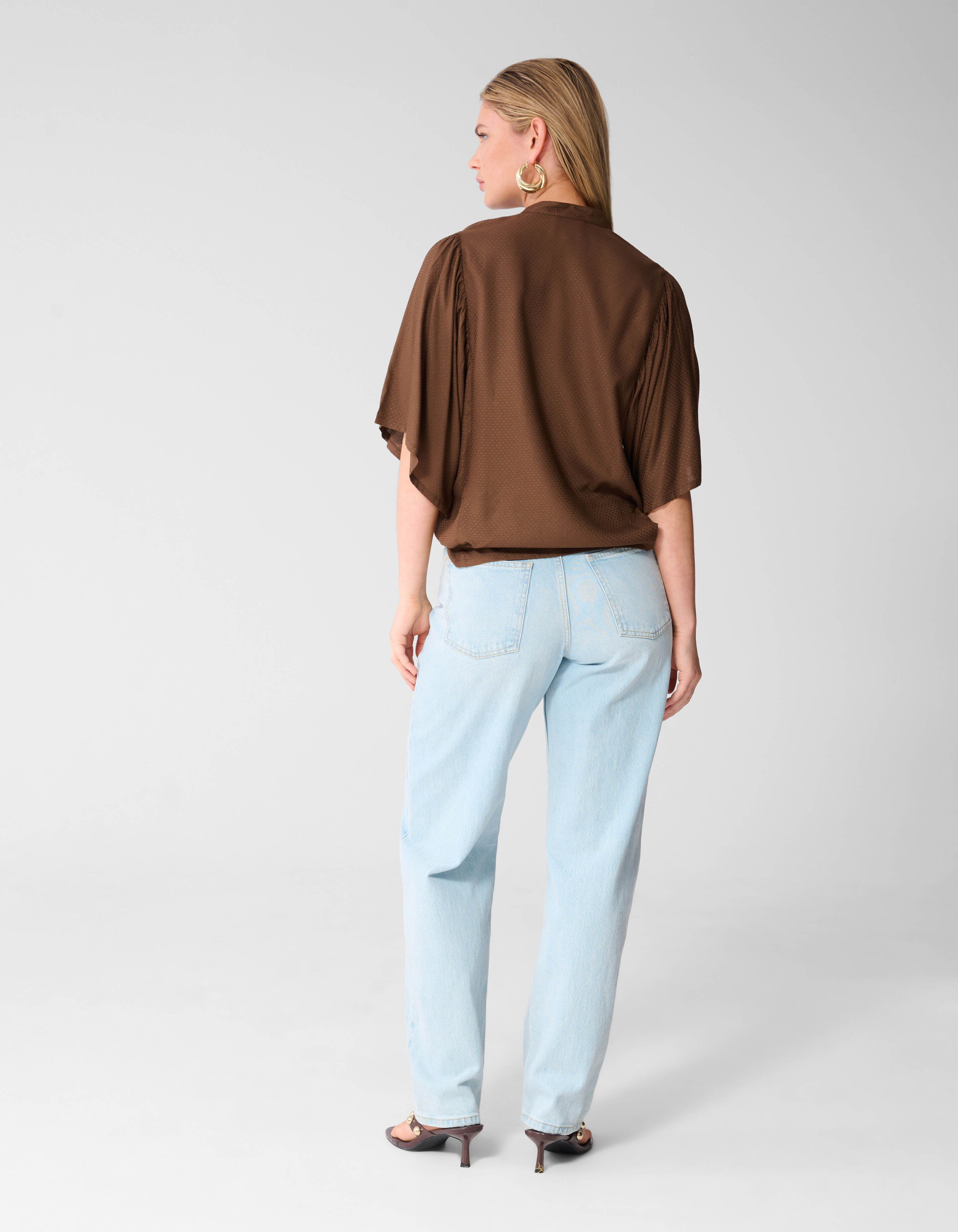 Flie&szlig;endes Top Braun SHOEBY WOMEN