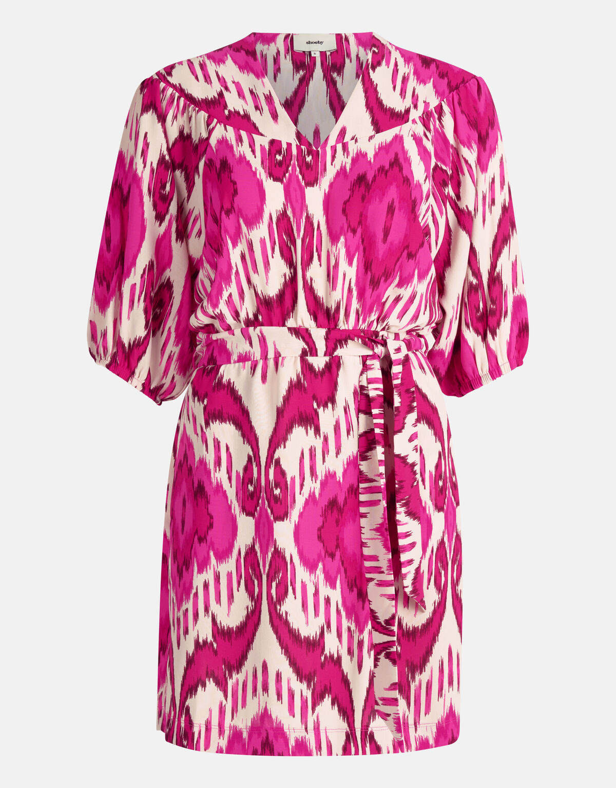 Graphic Print Kleid Rosa SHOEBY WOMEN