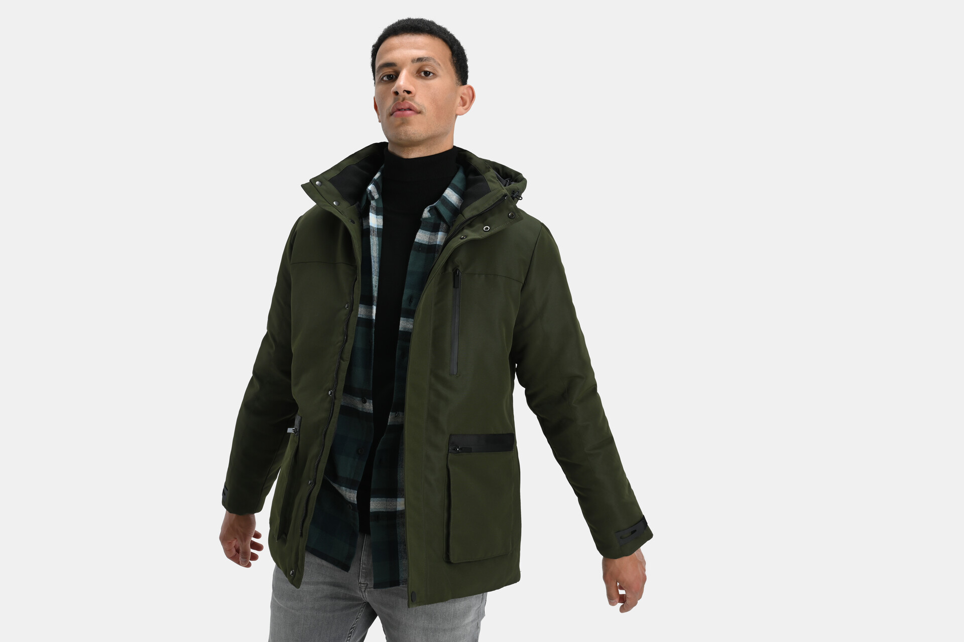 Technische Parka-Jacke SHOEBY MEN