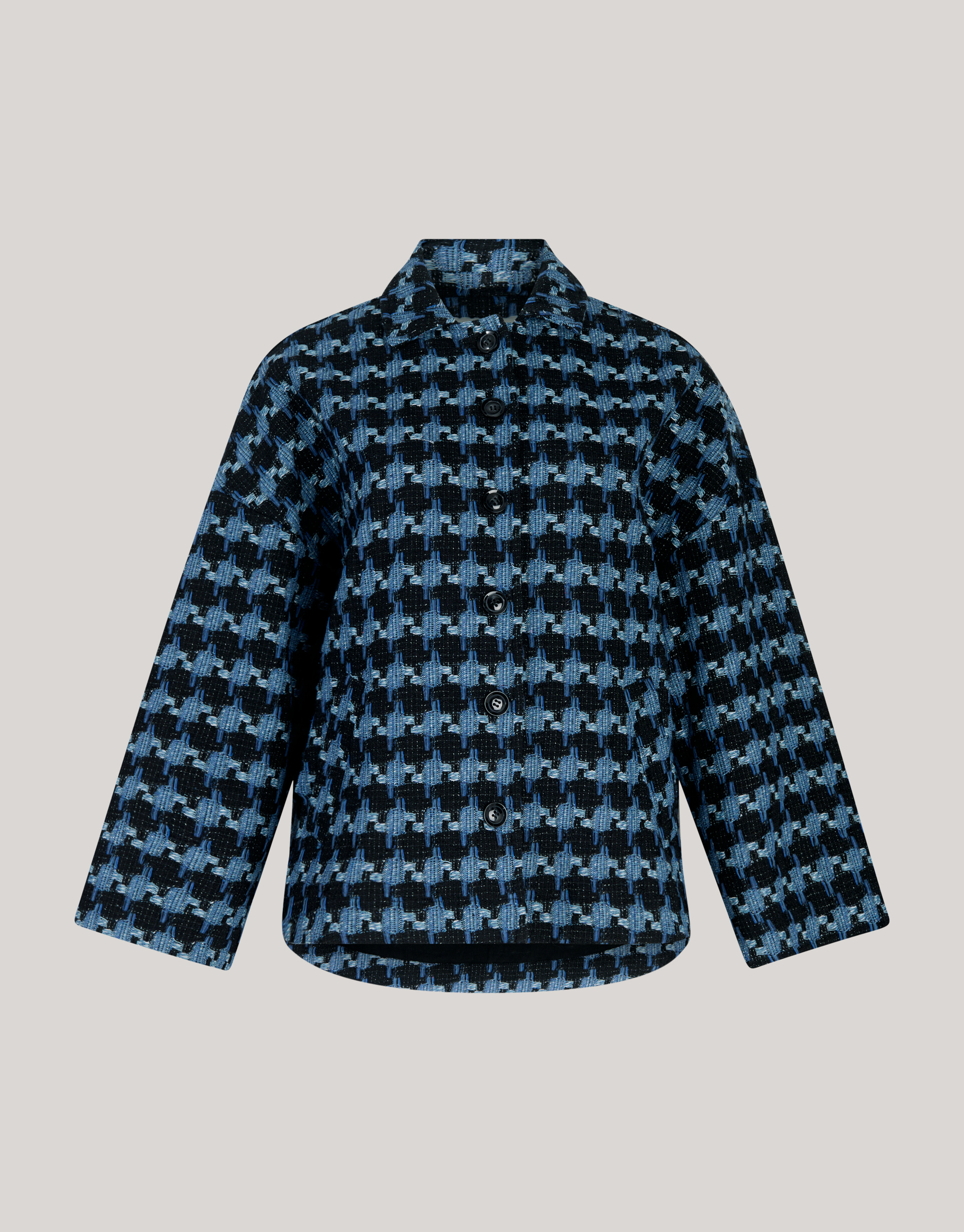 Jacquard-Jacke Blau von Mieke SHOEBY WOMEN