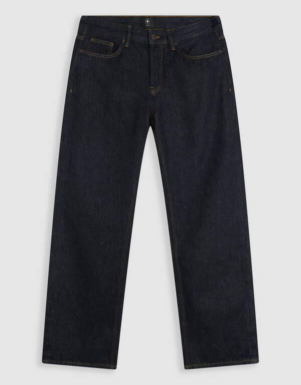 Relaxed Fit Jeans Dunkelblau SHOEBY MEN