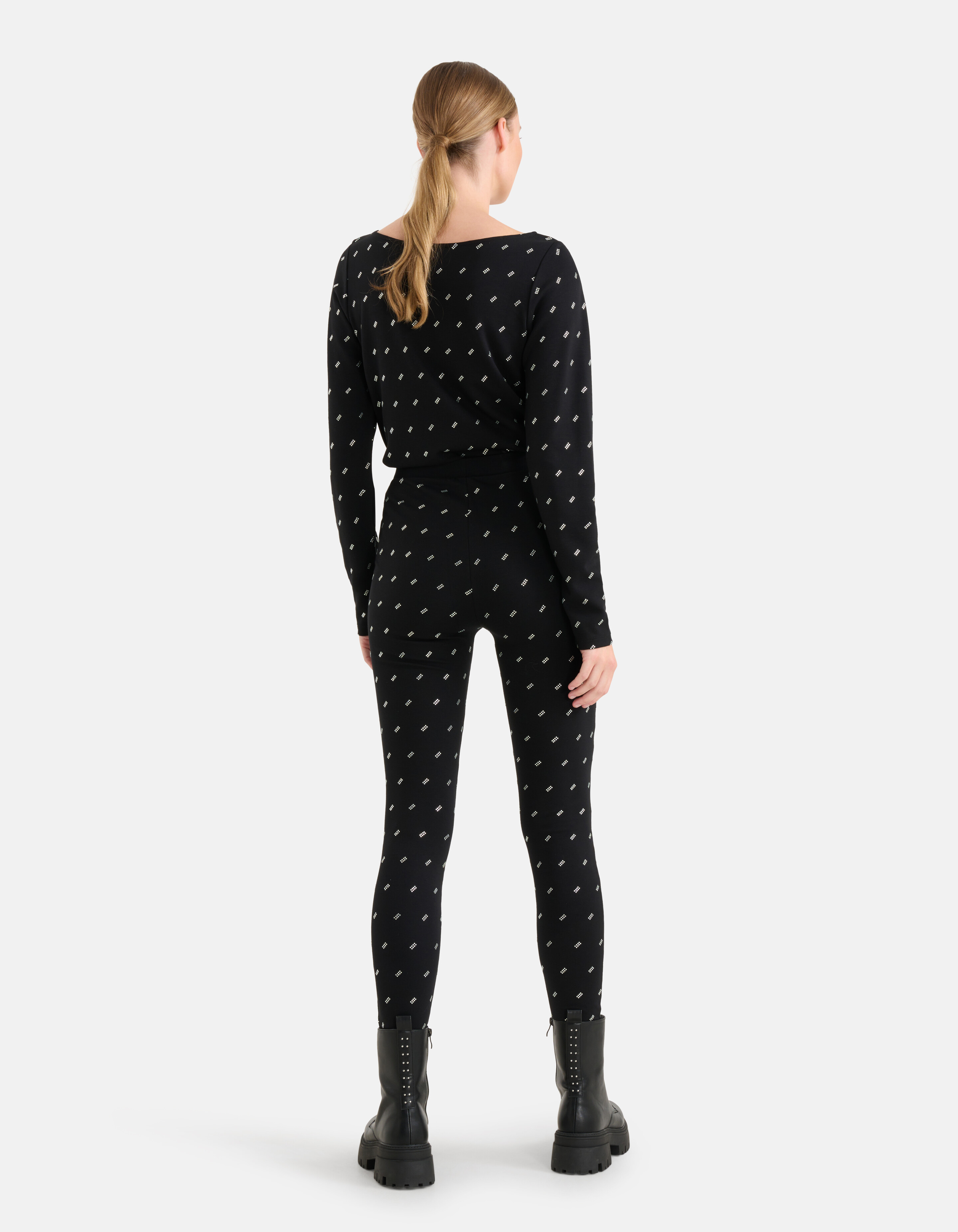 Strass-Leggings Schwarz von Mieke SHOEBY WOMEN