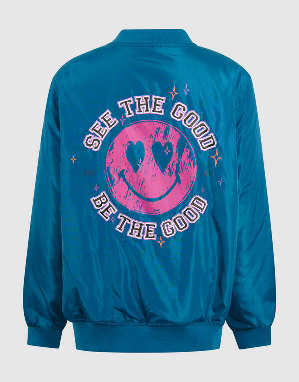 Varsity Bomber Blau SHOEBY GIRLS