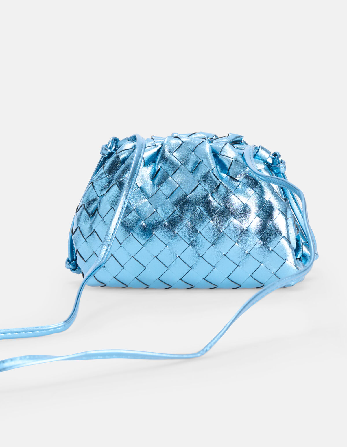 Metallic Clutch Blau SHOEBY ACCESSOIRES