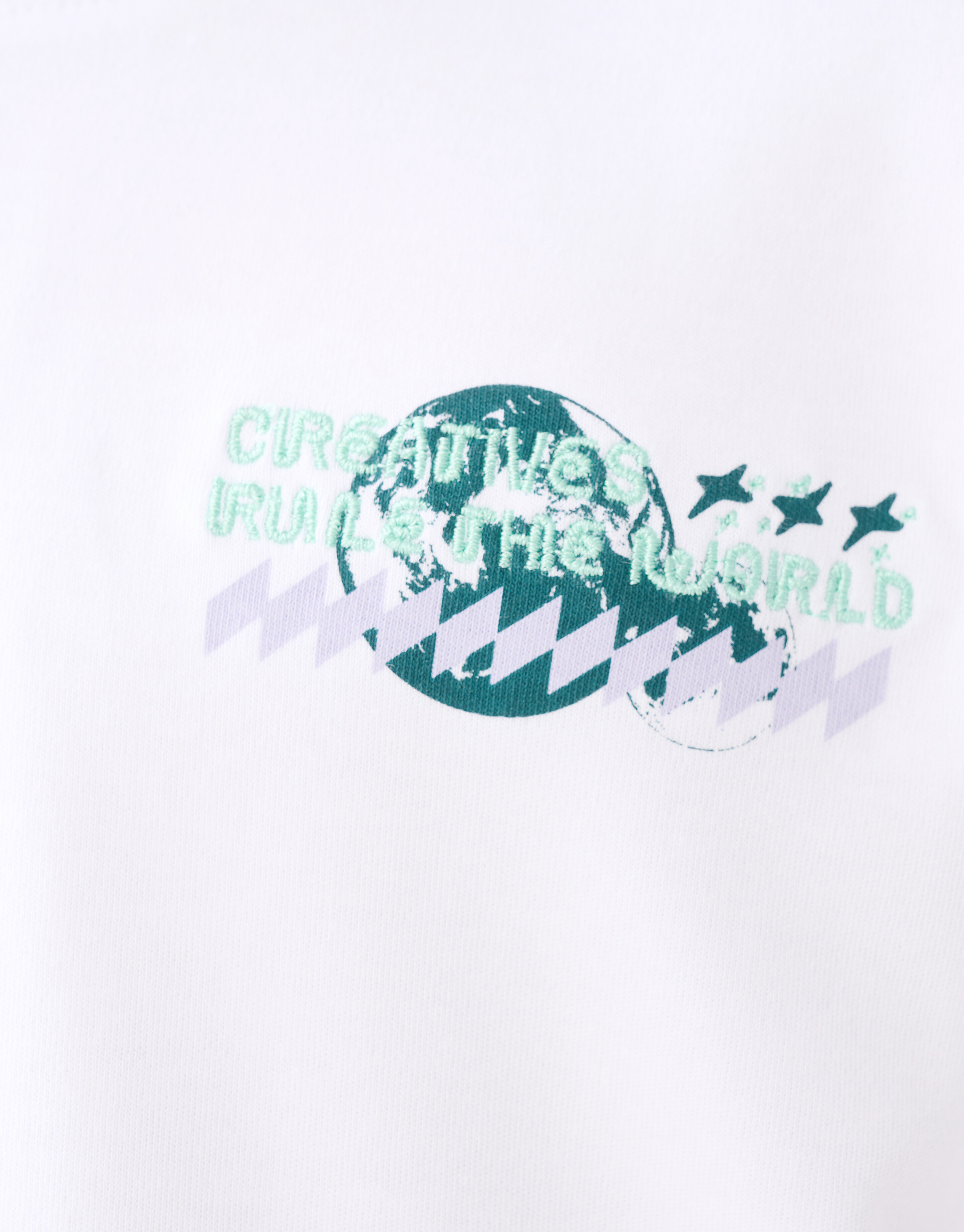 Artwork T-shirt Weiß SHOEBY BOYS