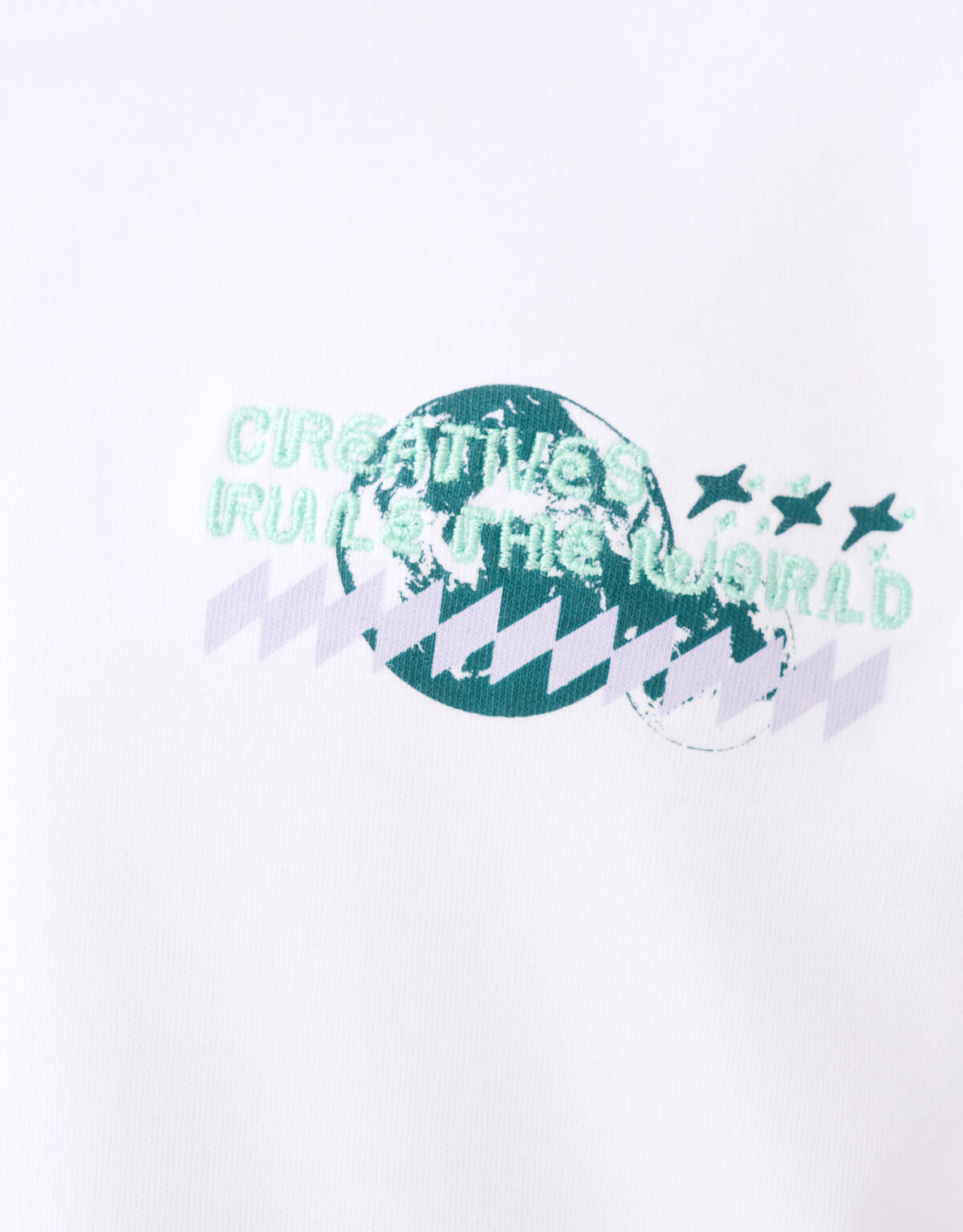 Artwork T-shirt Weiß SHOEBY BOYS