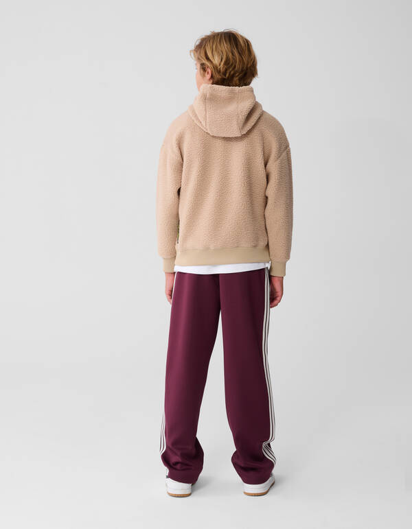 Sportliche Wide Leg Hose Dunkelrot SHOEBY BOYS