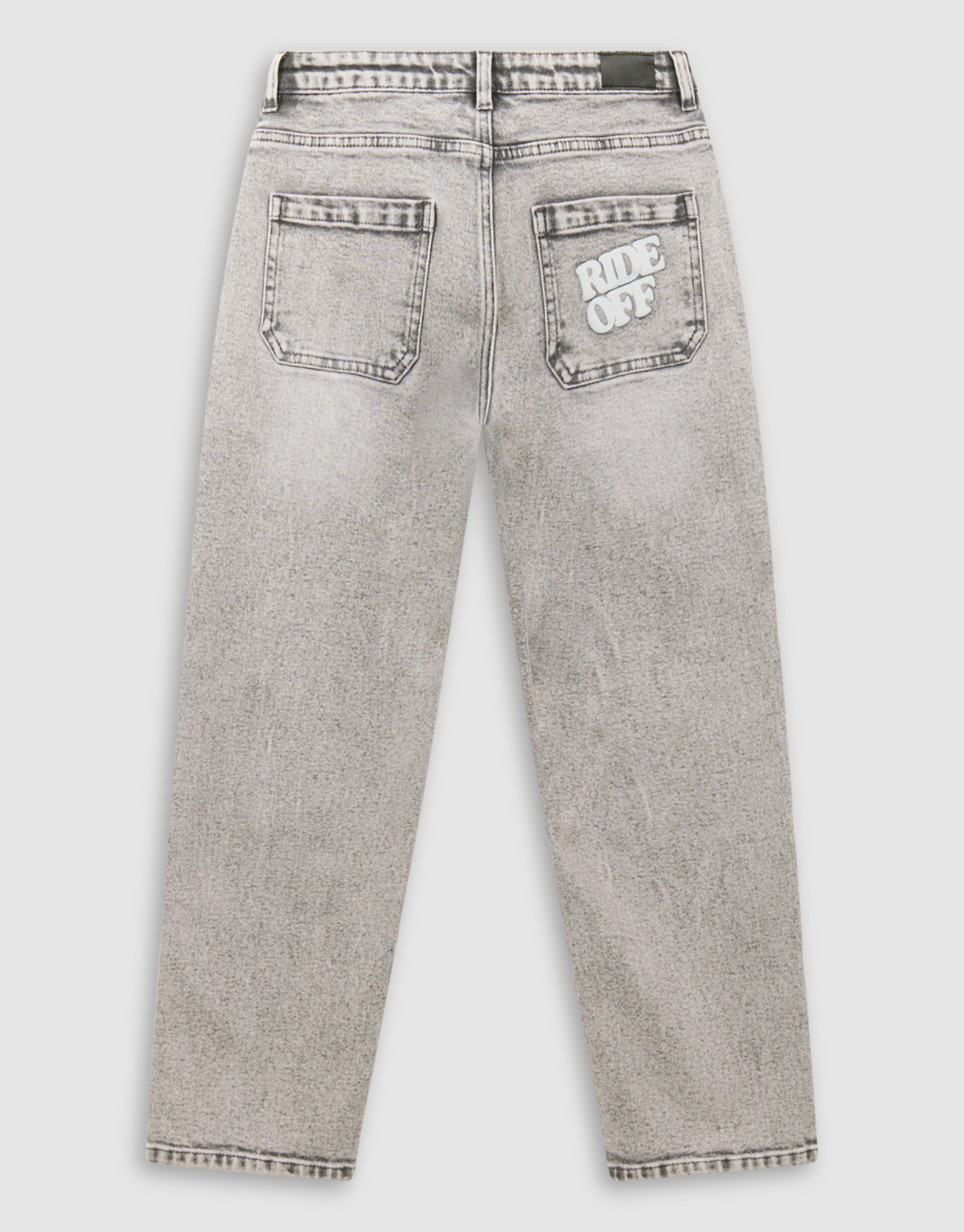Straight-Fit-Jeans Grau SHOEBY BOYS