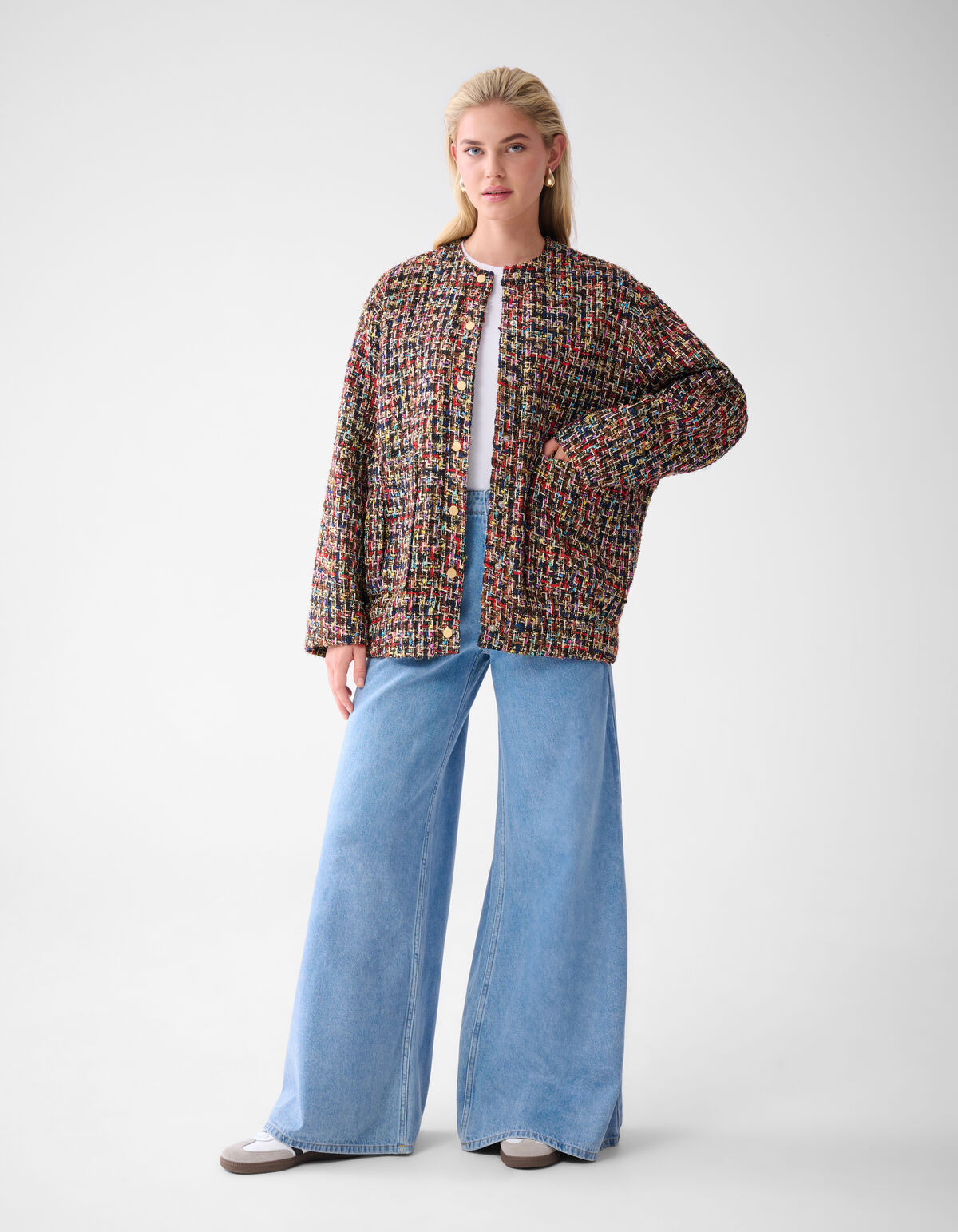 Basic-T-Shirt Weiß von Lonneke SHOEBY WOMEN