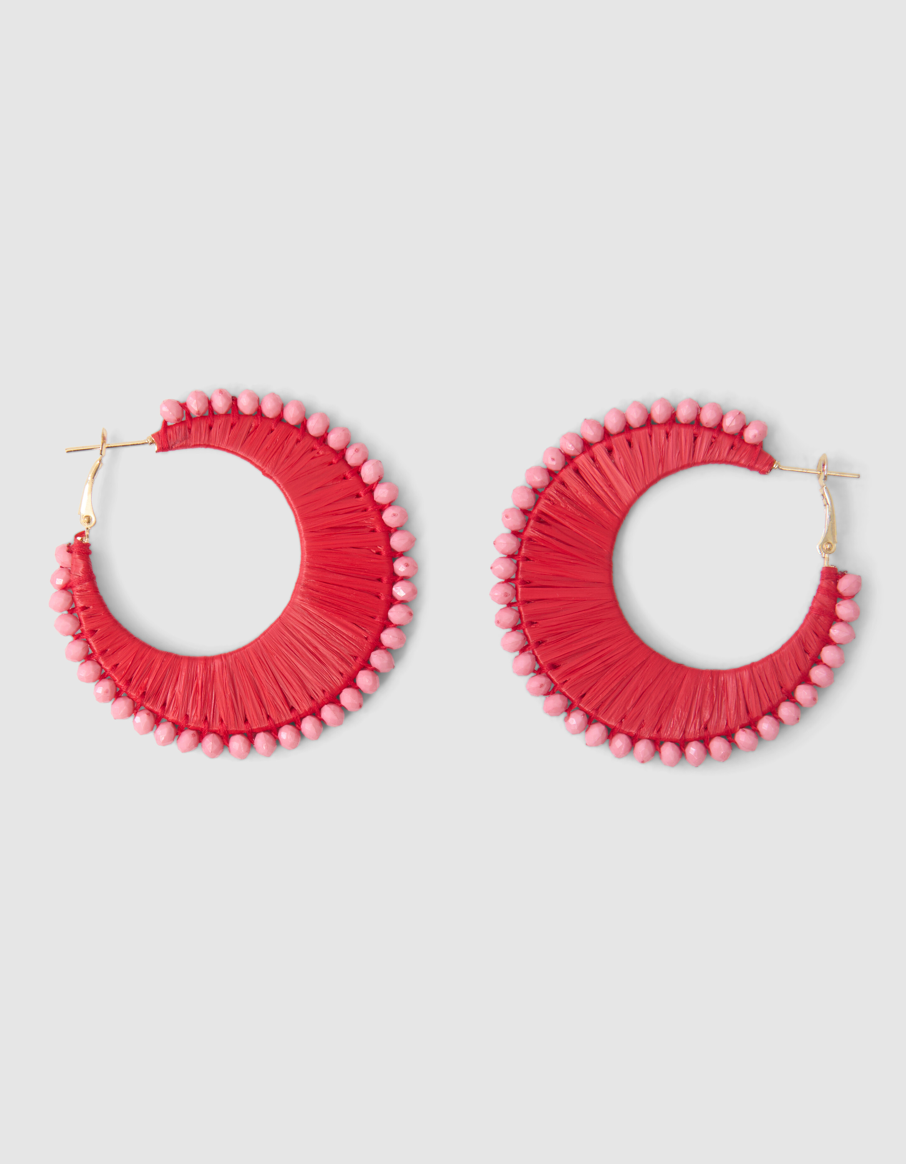 Perlenohrringe Rosa SHOEBY ACCESSOIRES