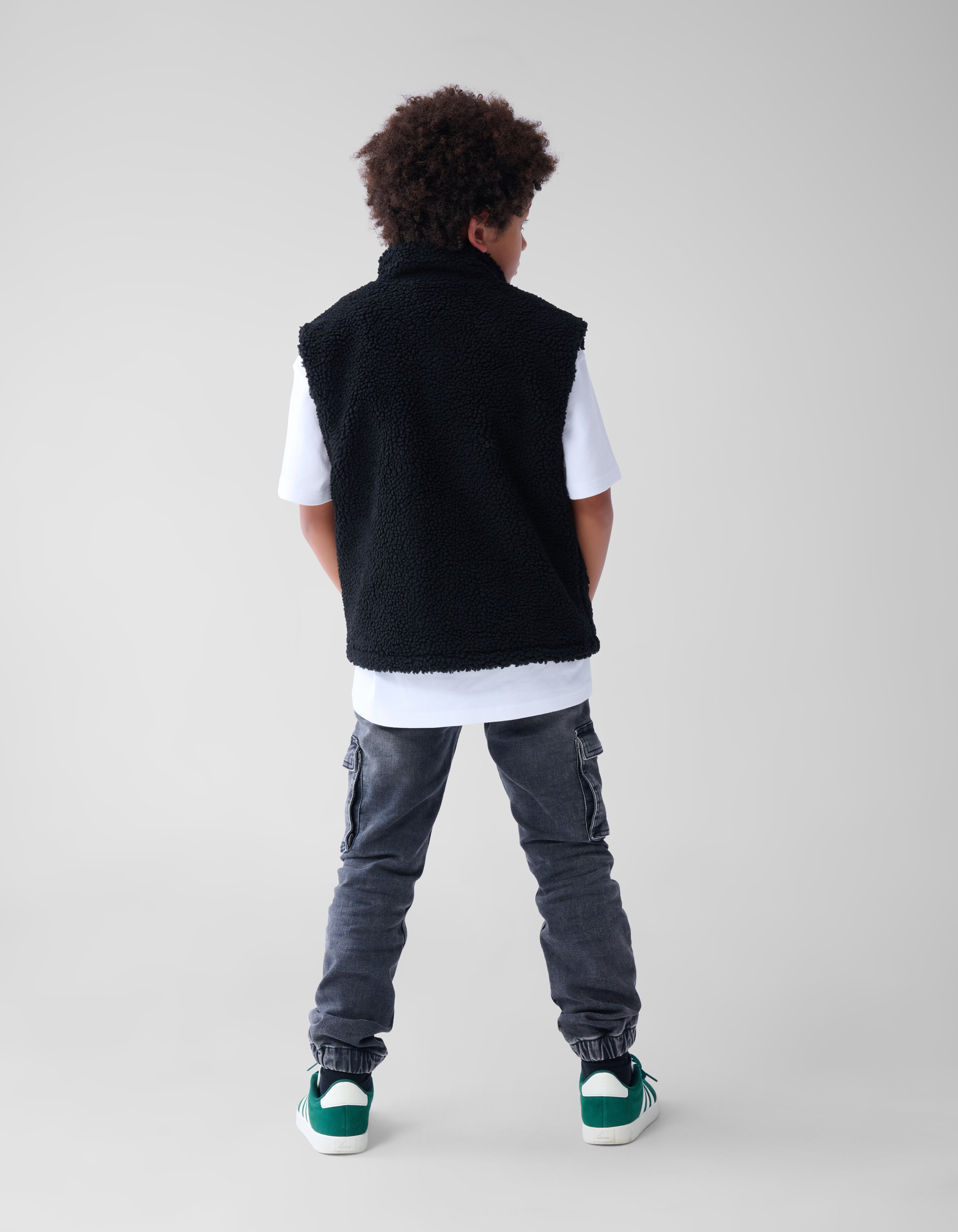Teddy Bodywarmer Schwarz SHOEBY BOYS