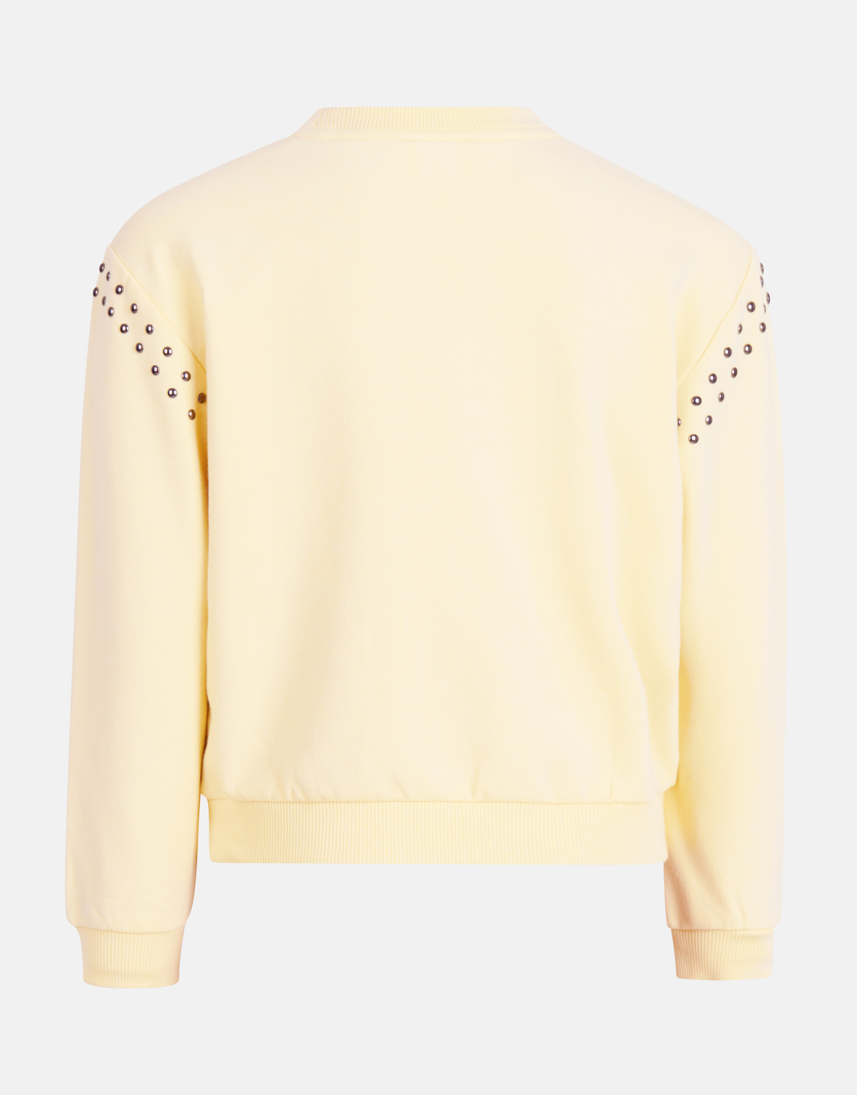 Studs Sweater Lichtgeel SHOEBY GIRLS