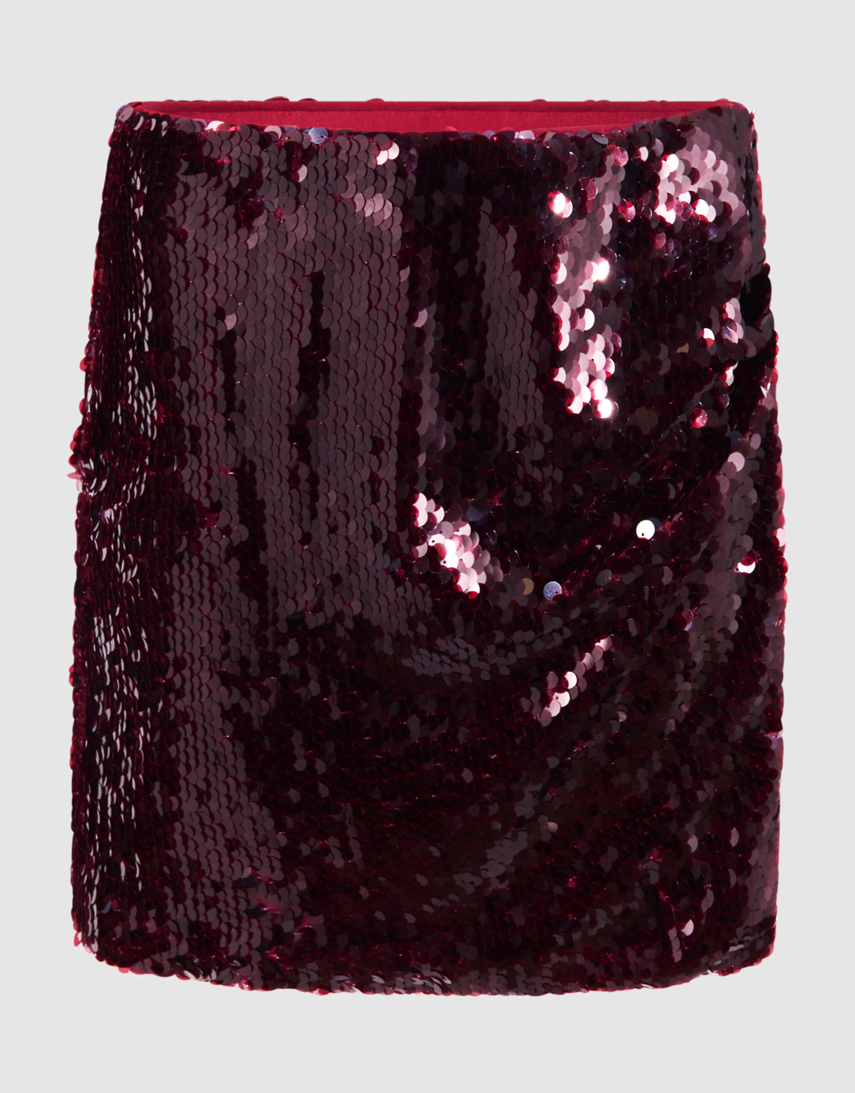 Paillettenminirock Dunkelrot SHOEBY WOMEN