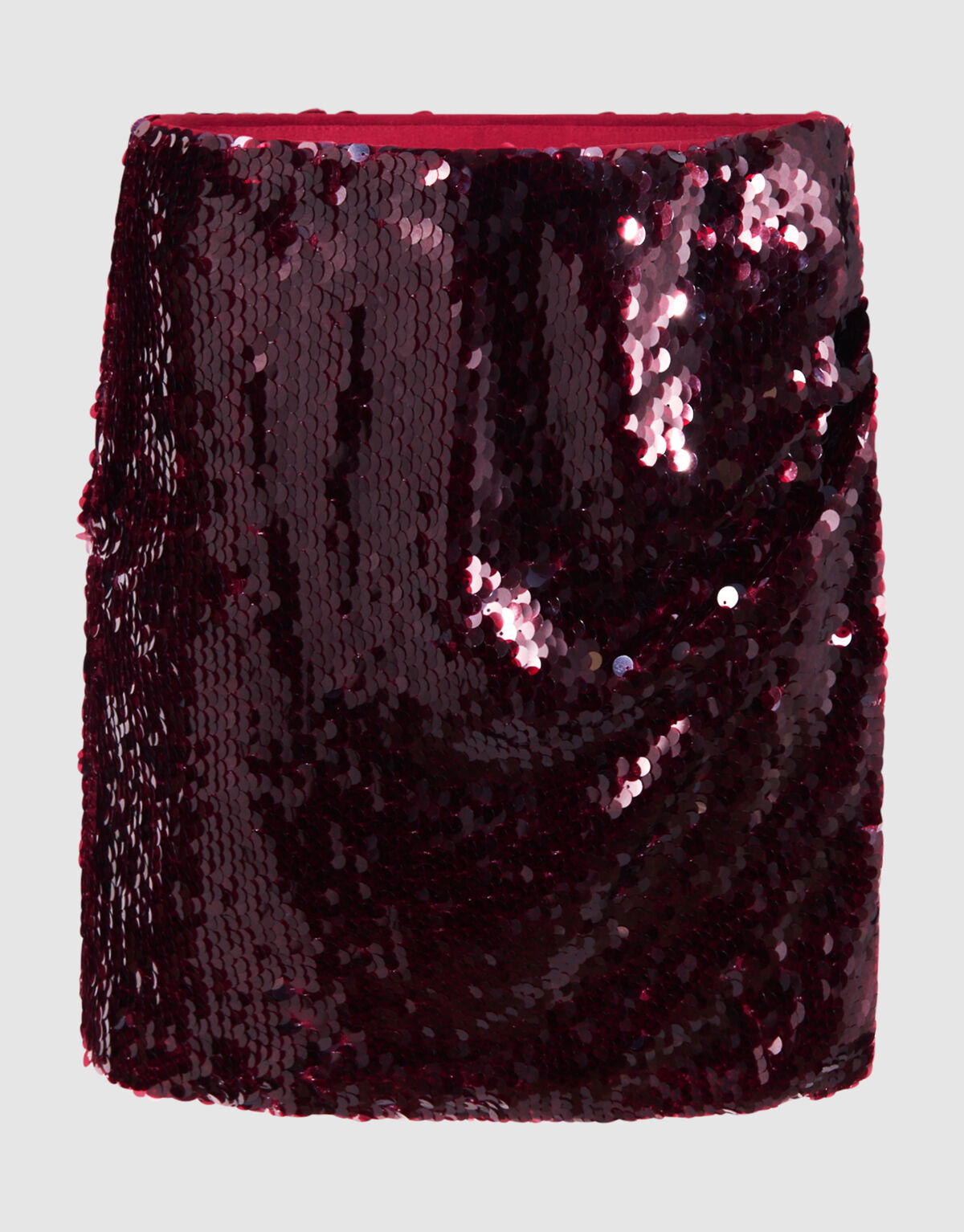 Paillettenminirock Dunkelrot SHOEBY WOMEN
