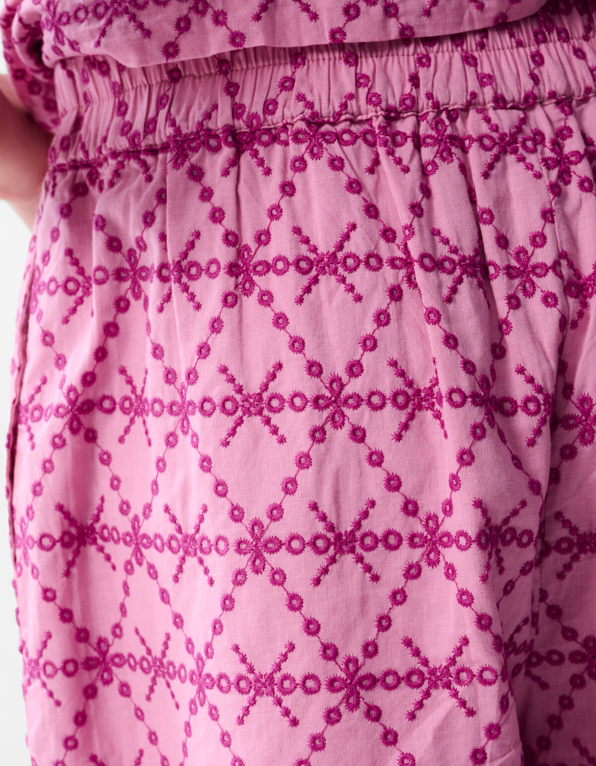 Stickerei Kurz Rosa SHOEBY GIRLS