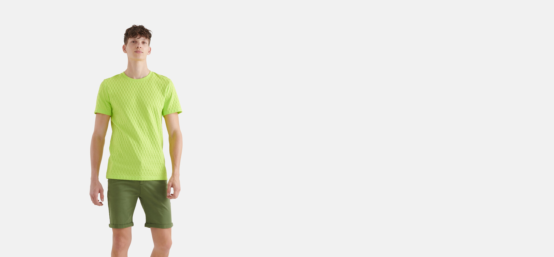 Twill Short Dunkelgrün SHOEBY MEN
