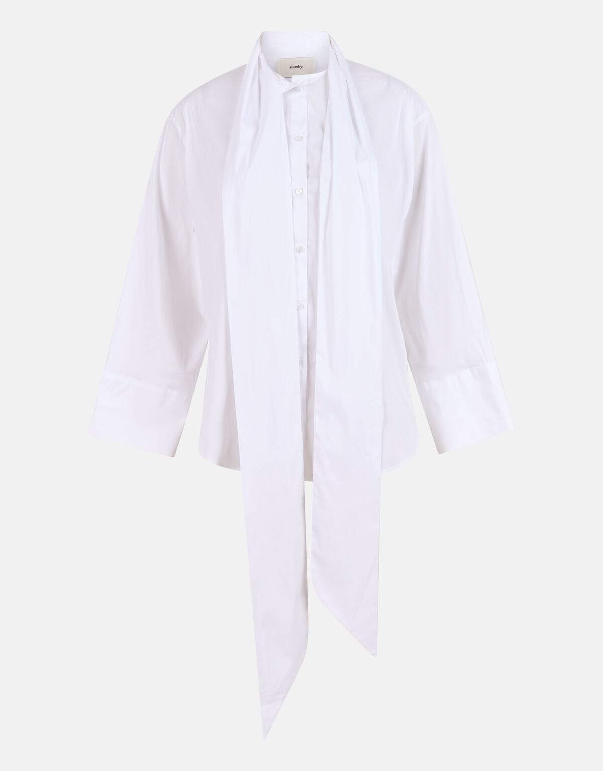 Schleifenbluse Wit SHOEBY WOMEN