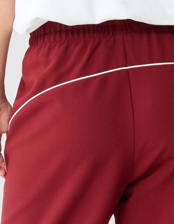Sportliche Hose mit weitem Bein Rot SHOEBY WOMEN