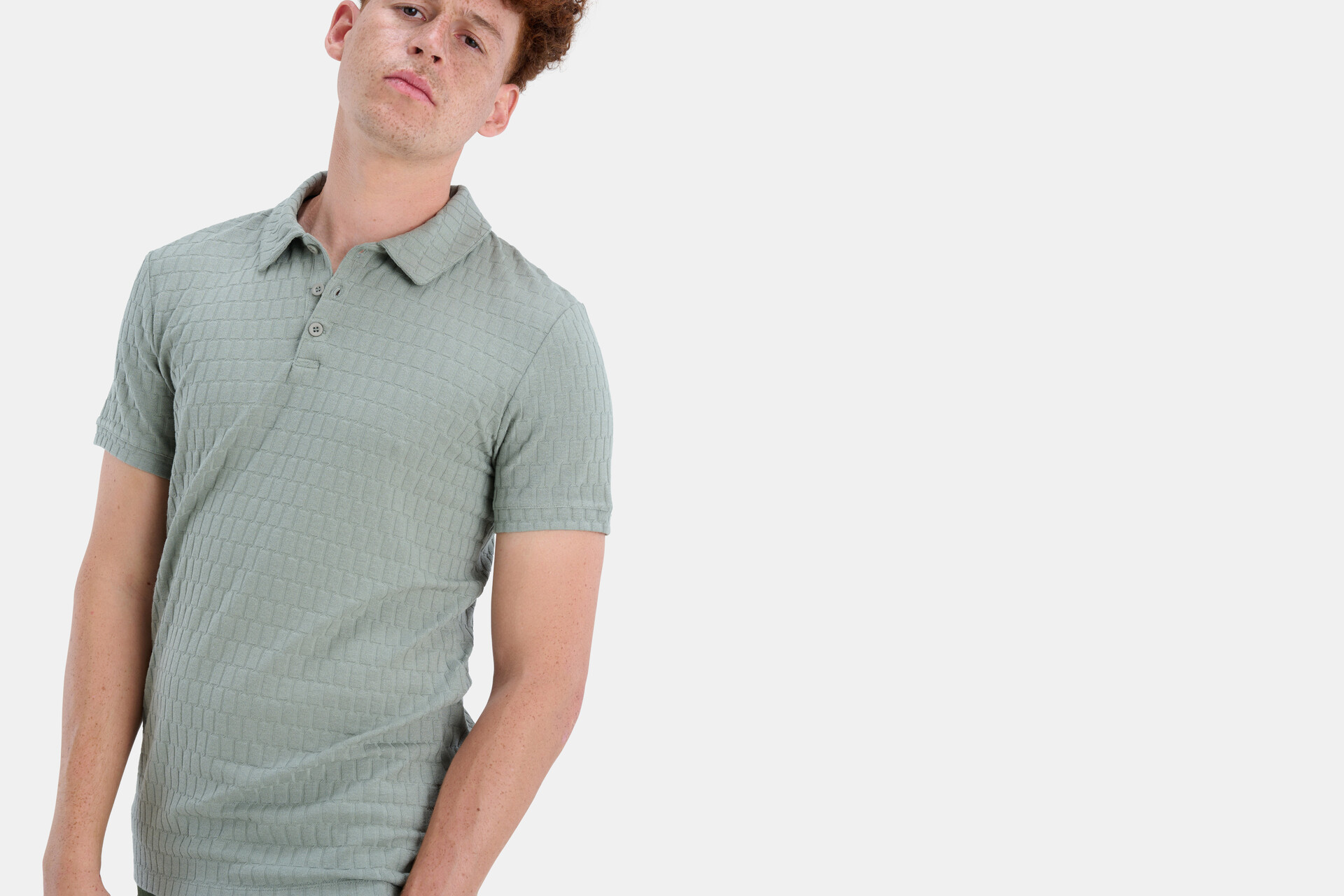 Poloshirt Grün REFILL