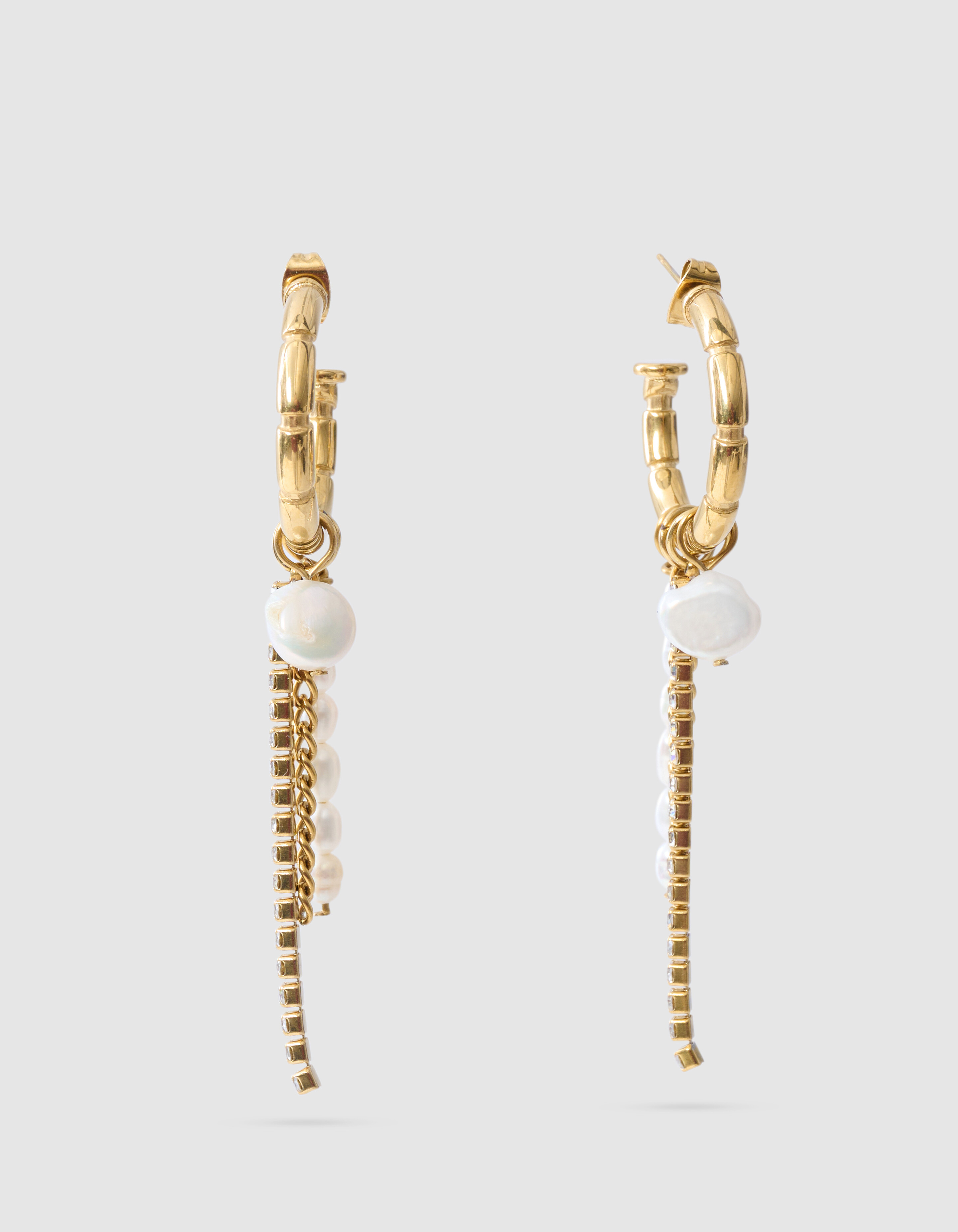 Reif-Ohrringe Gold SHOEBY ACCESSOIRES