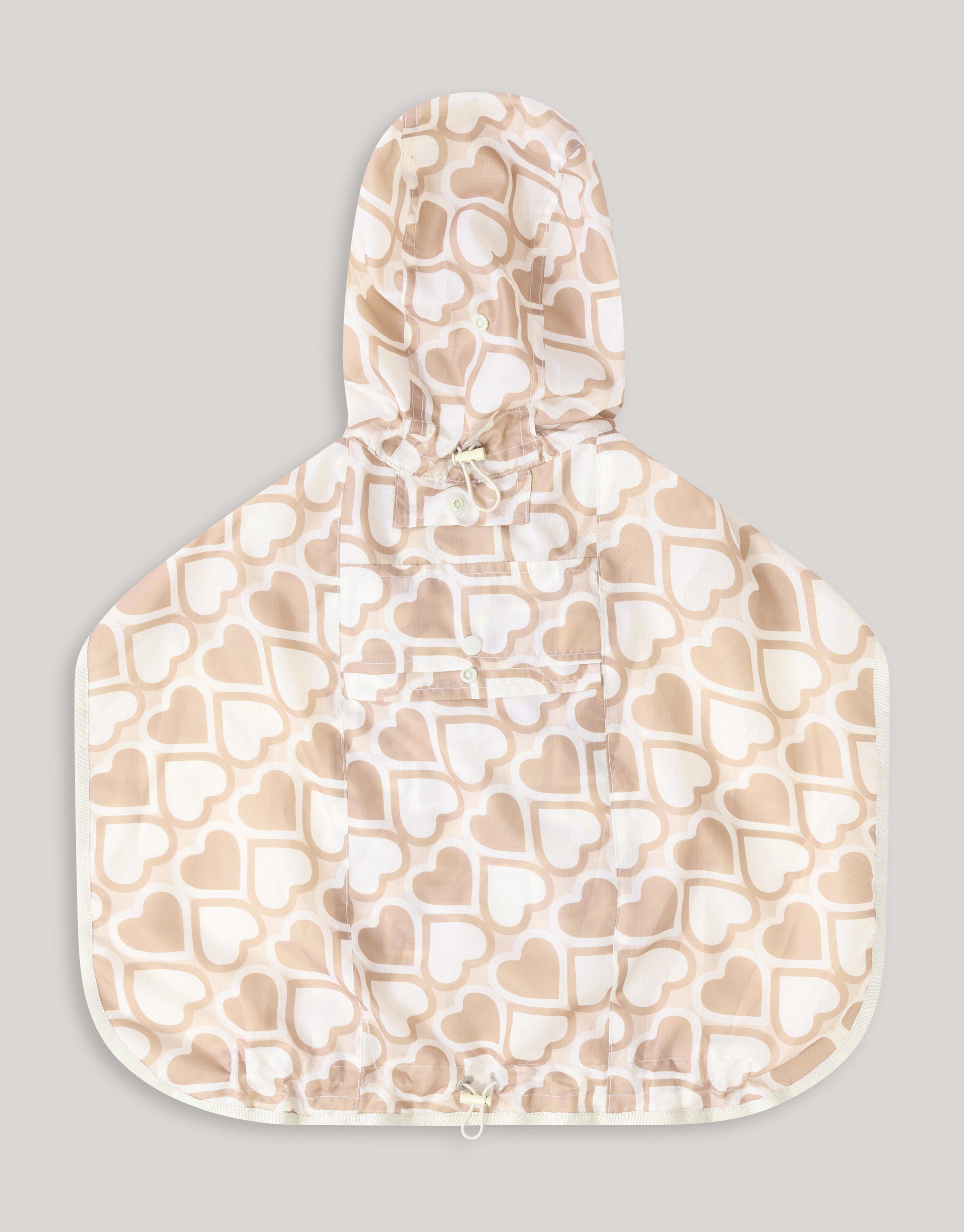 Bedruckte Hunderegenmantel Off White SHOEBY ACCESSOIRES