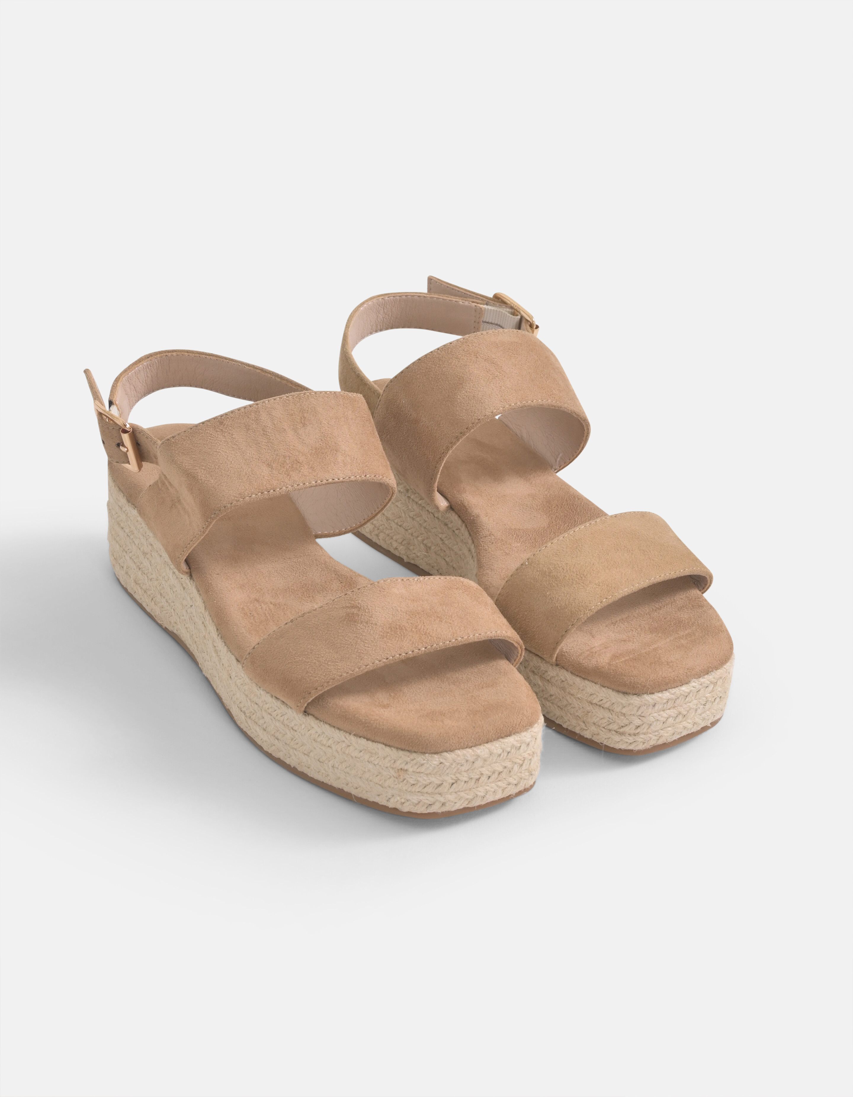 Espadrilles mit Keilabsatz Beige SHOEBY SHOES