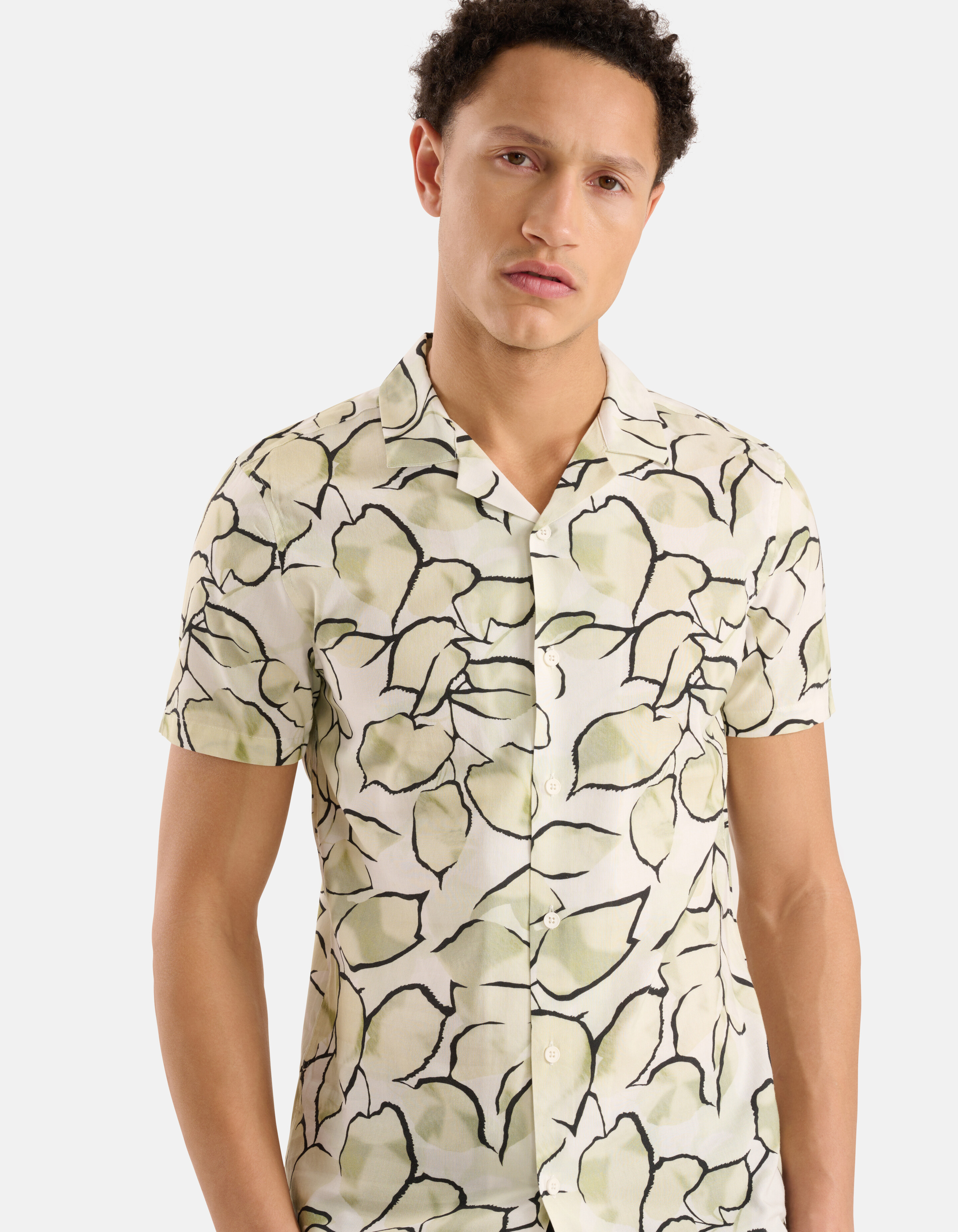 Artwork Shirt Hellgrün SHOEBY MEN