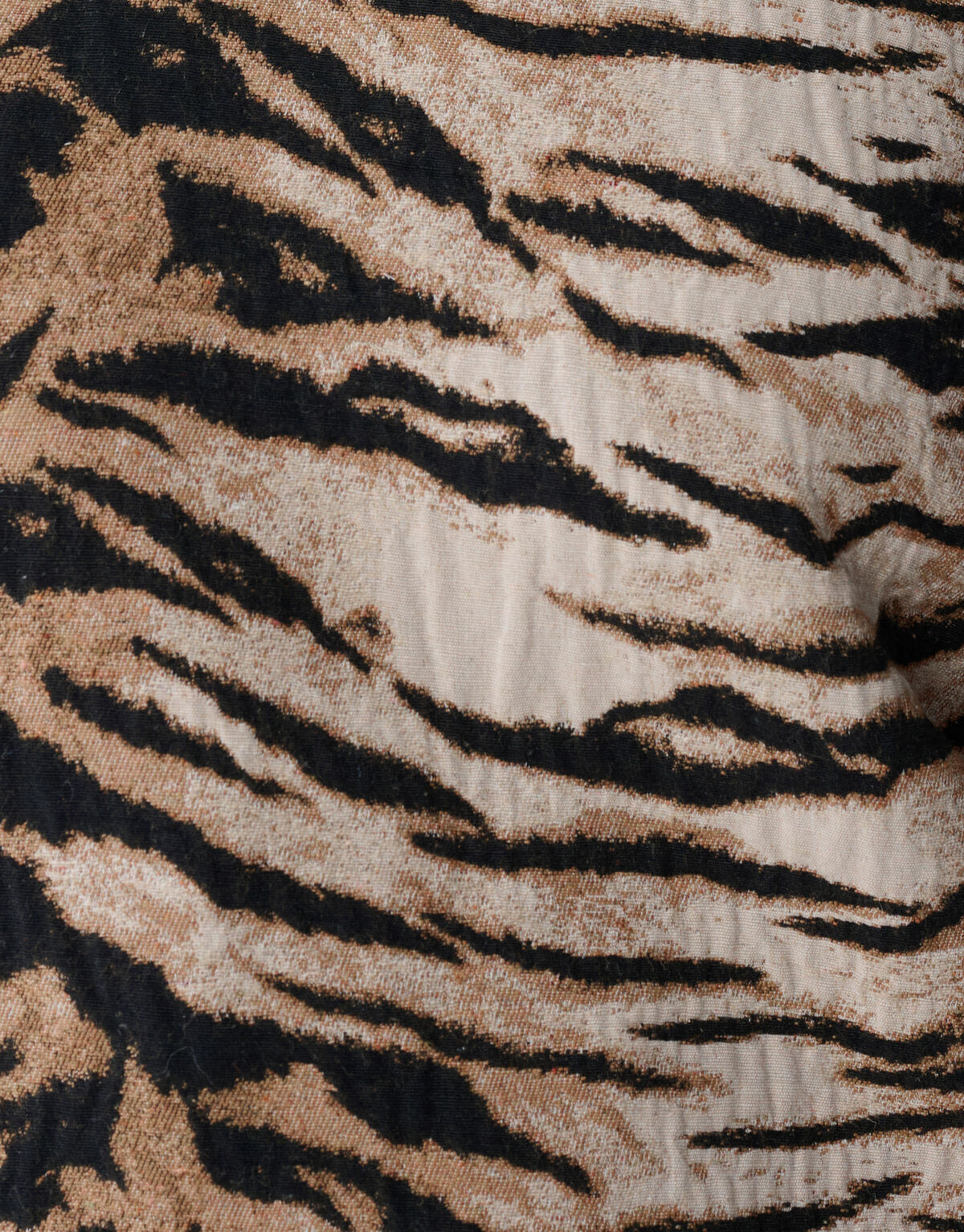 Jacquard Tiger Minikleid Hellbraun SHOEBY WOMEN